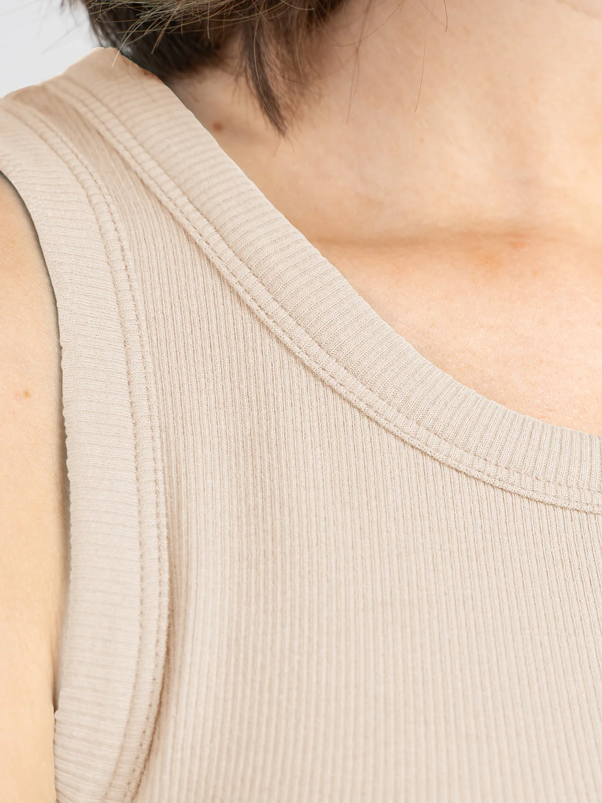 Cotton Rib Vest - Image 7