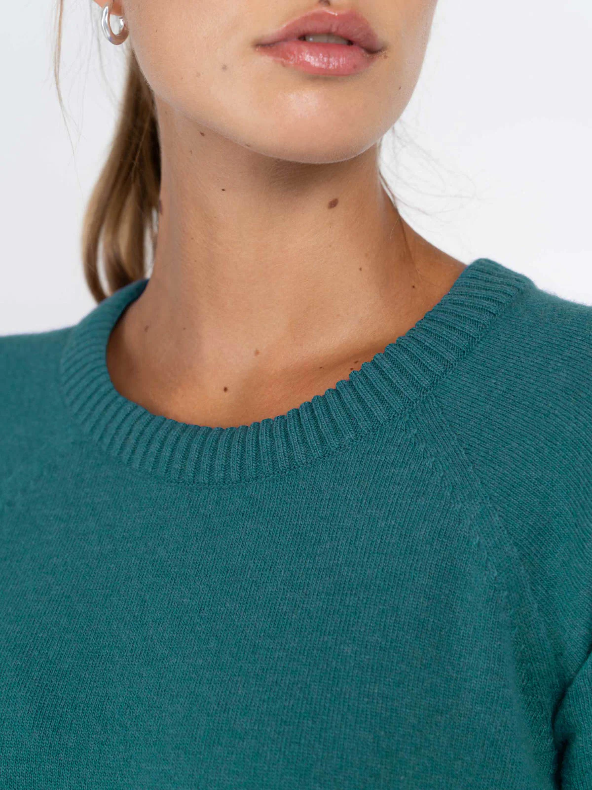 Crew Neck Knitted Dress - Image 14