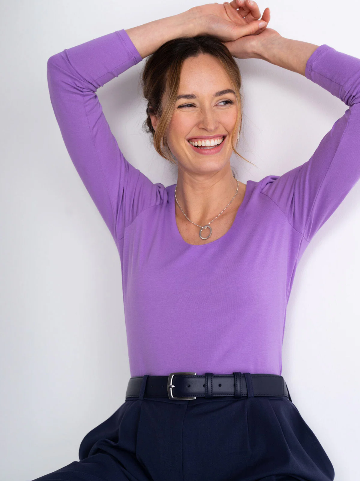 Darcey Scoop Long Sleeve - Image 20