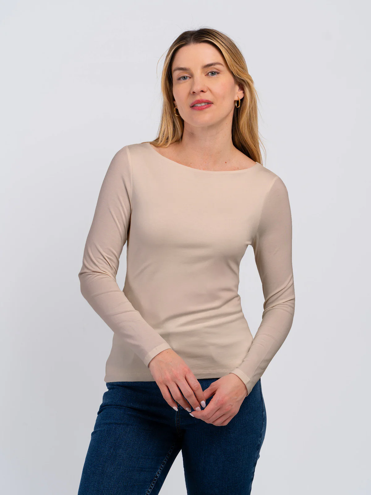 Darcey Slash Neck Long Sleeve - Image 10
