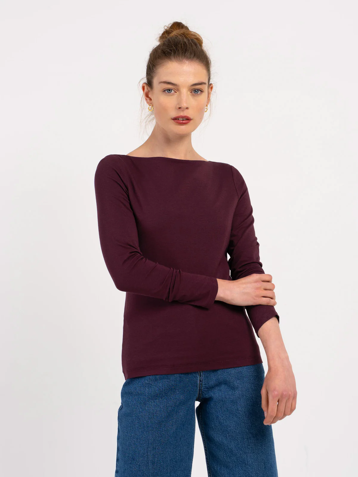 Darcey Slash Neck Long Sleeve - Image 22