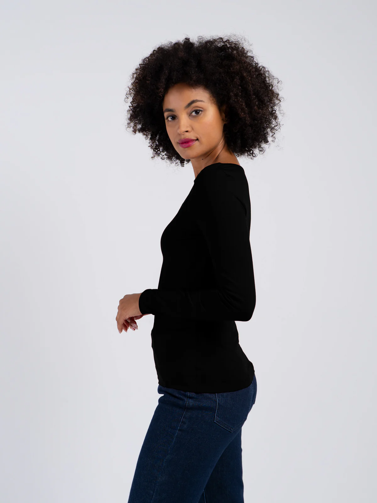 Darcey Slash Neck Long Sleeve - Image 3