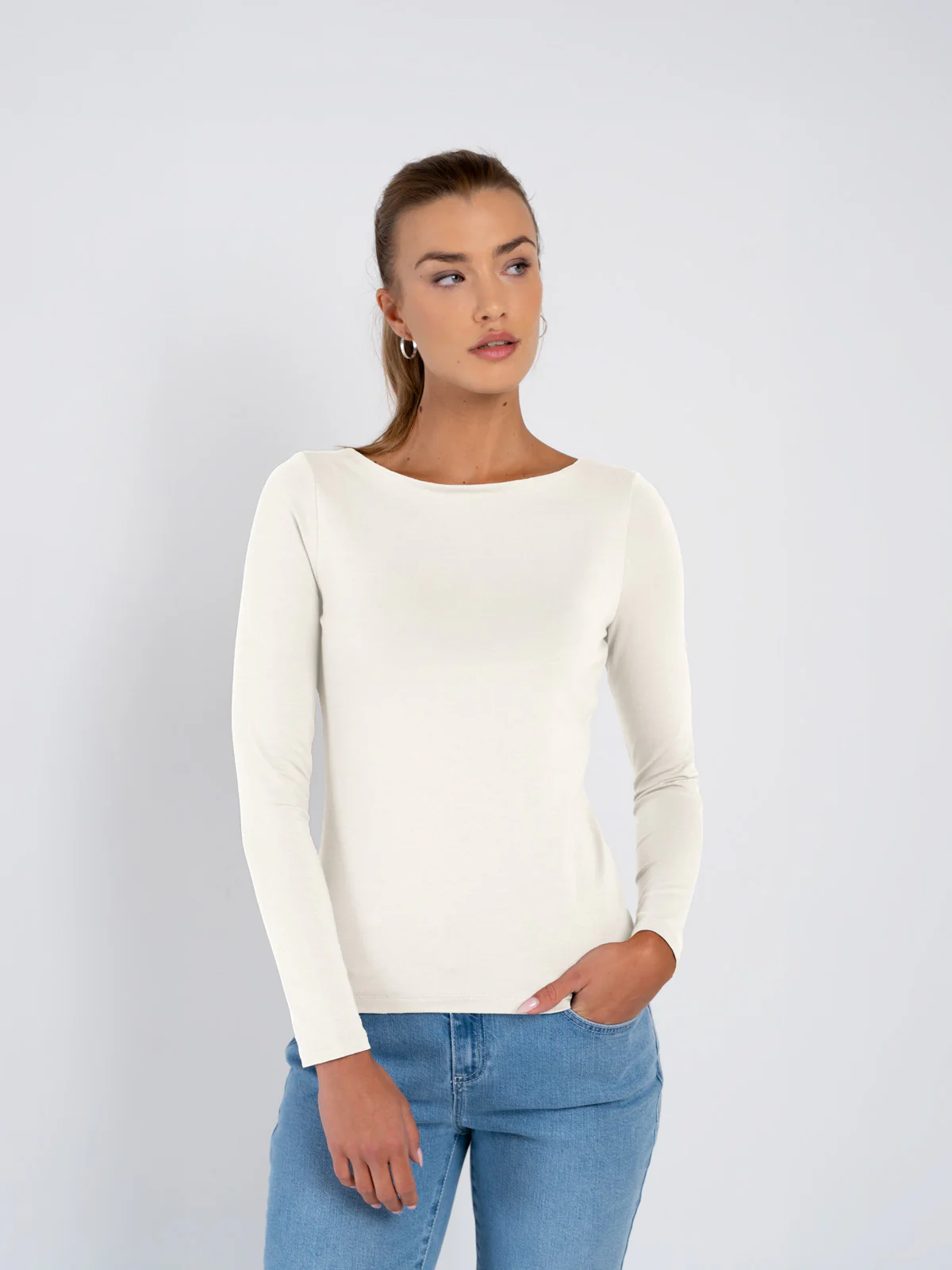 Darcey Slash Neck Long Sleeve - Image 44