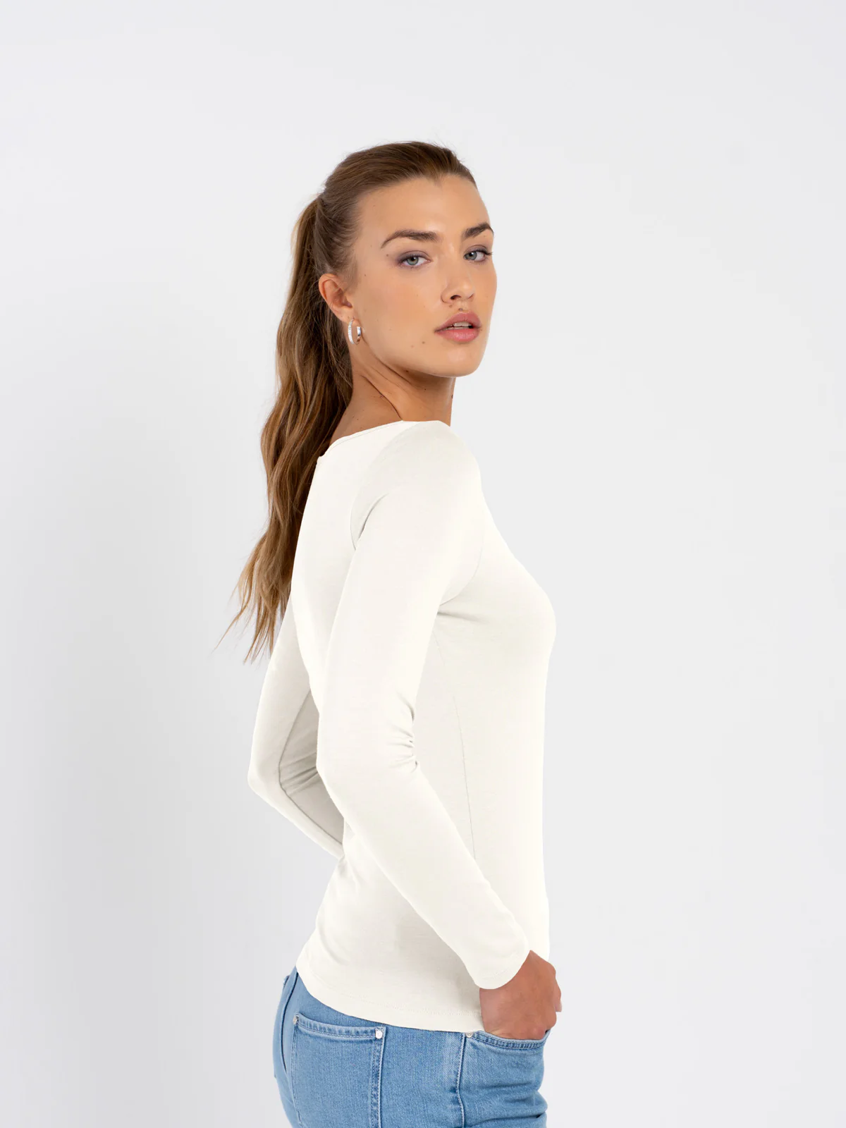 Darcey Slash Neck Long Sleeve - Image 46
