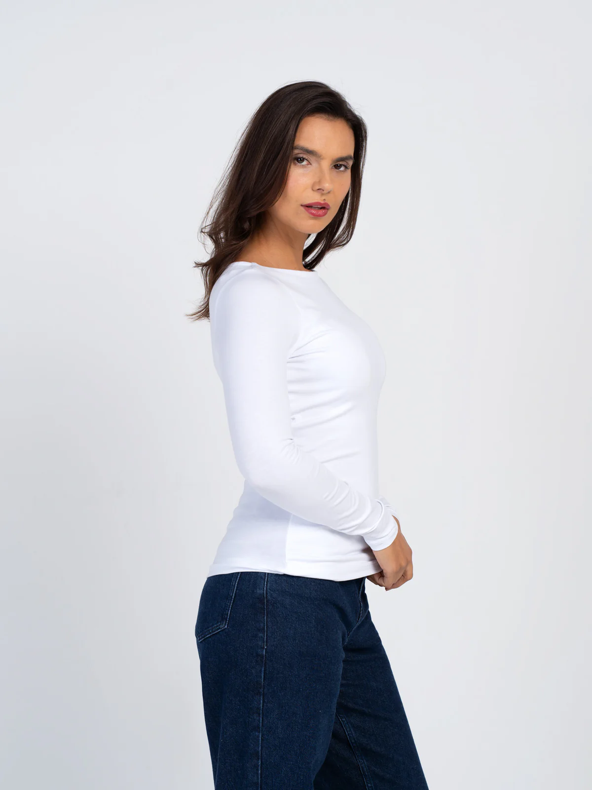 Darcey Slash Neck Long Sleeve - Image 51