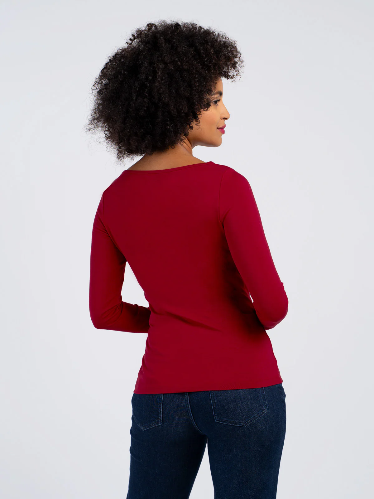 Darcey Slash Neck Long Sleeve - Image 6