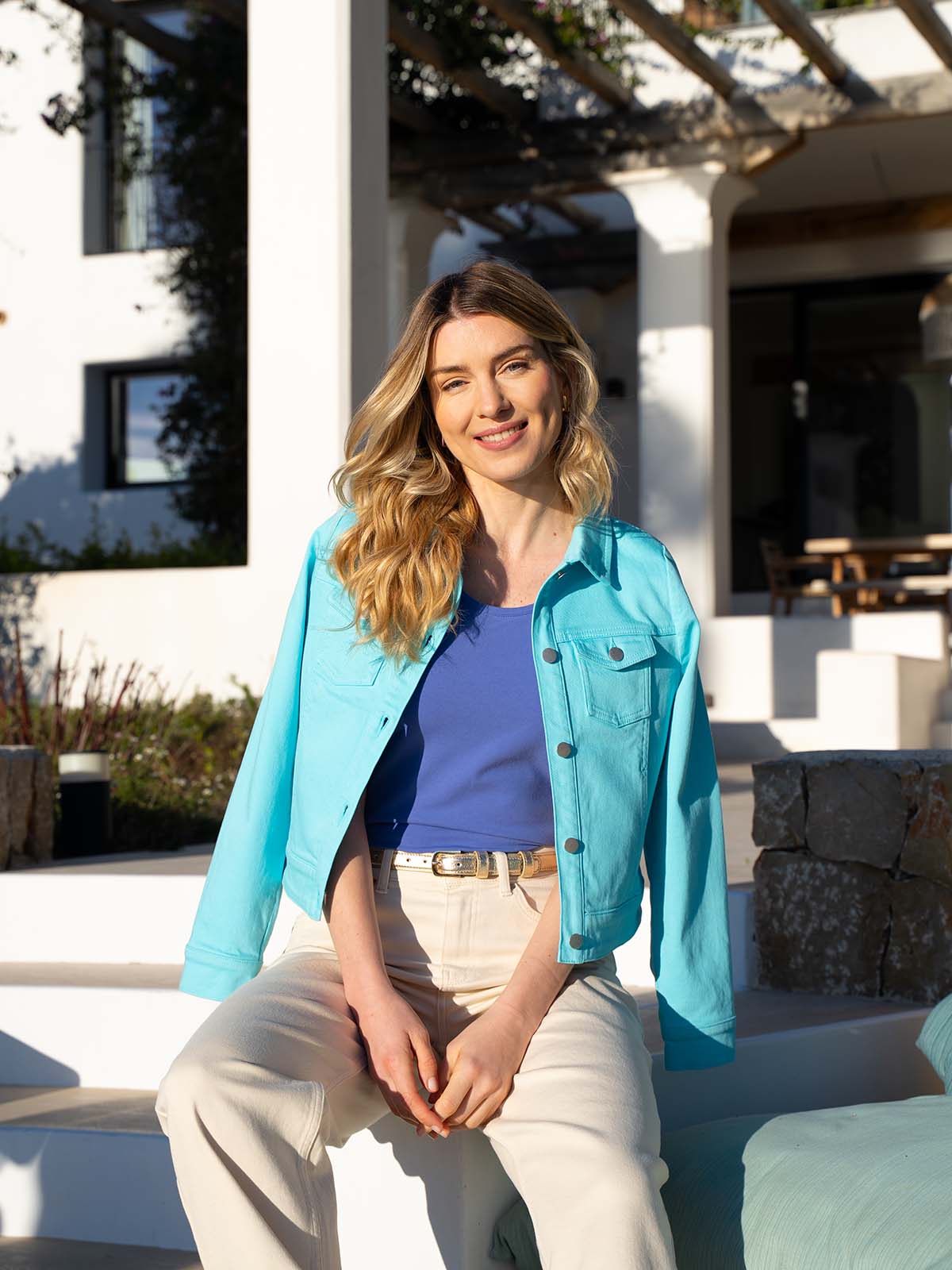 Darla Coloured Twill Jacket - Image 14