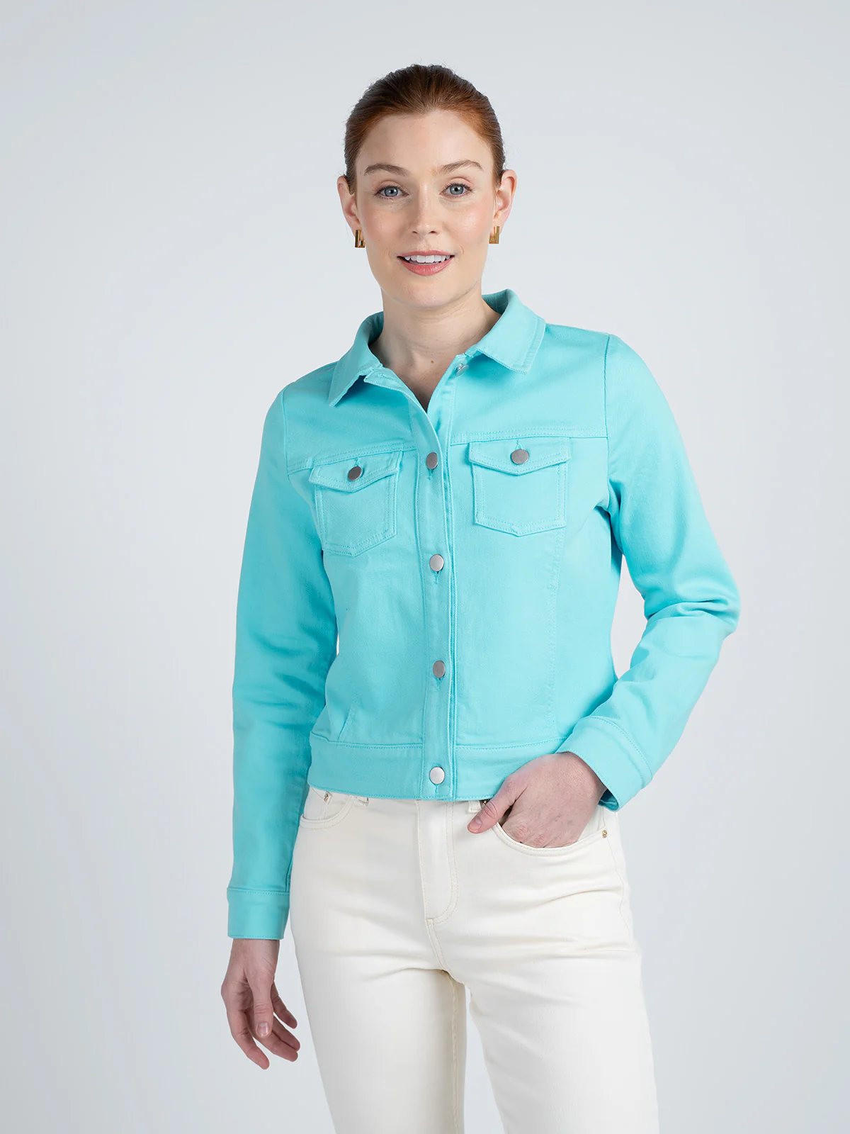 Darla Coloured Twill Jacket - Image 9