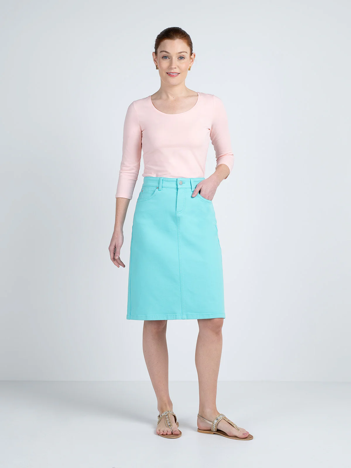 Darla Coloured Twill Skirt - Image 10