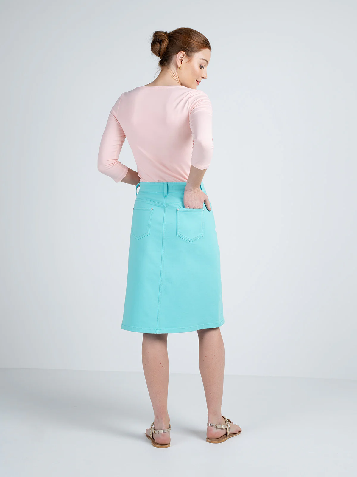 Darla Coloured Twill Skirt - Image 11