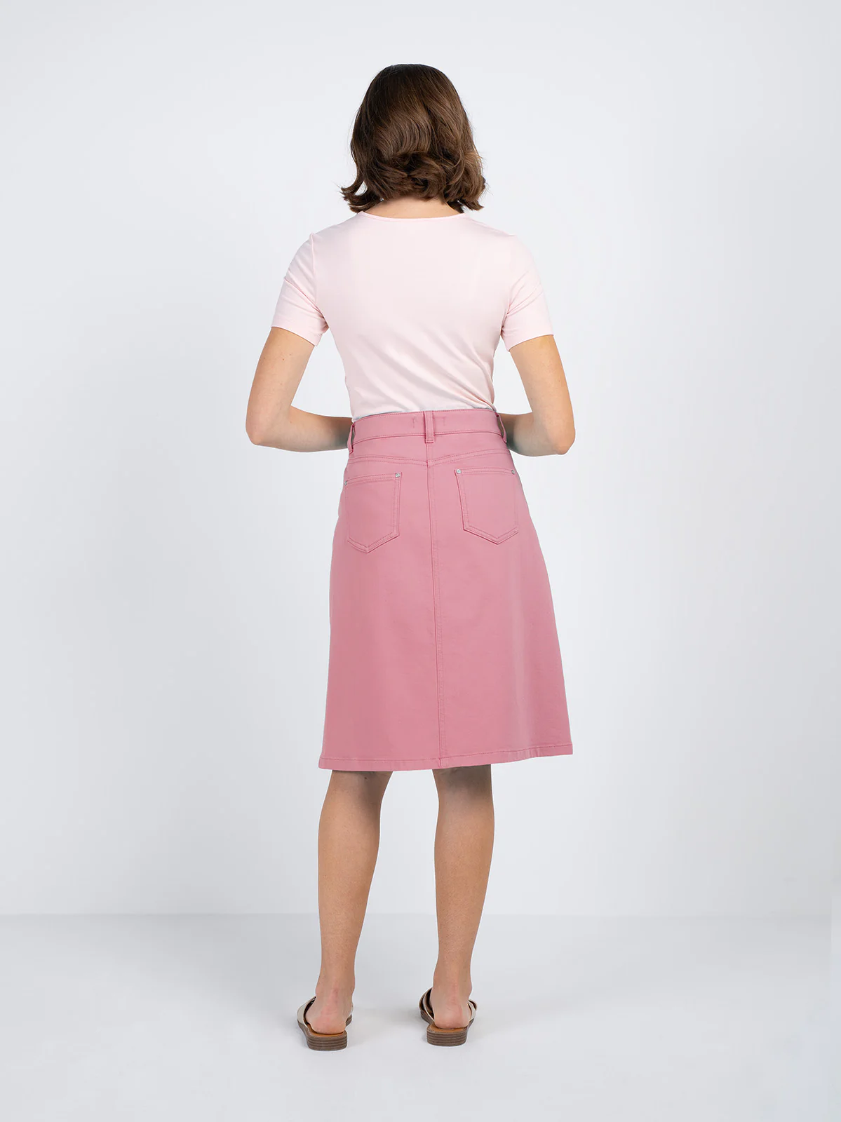 Darla Coloured Twill Skirt - Image 5