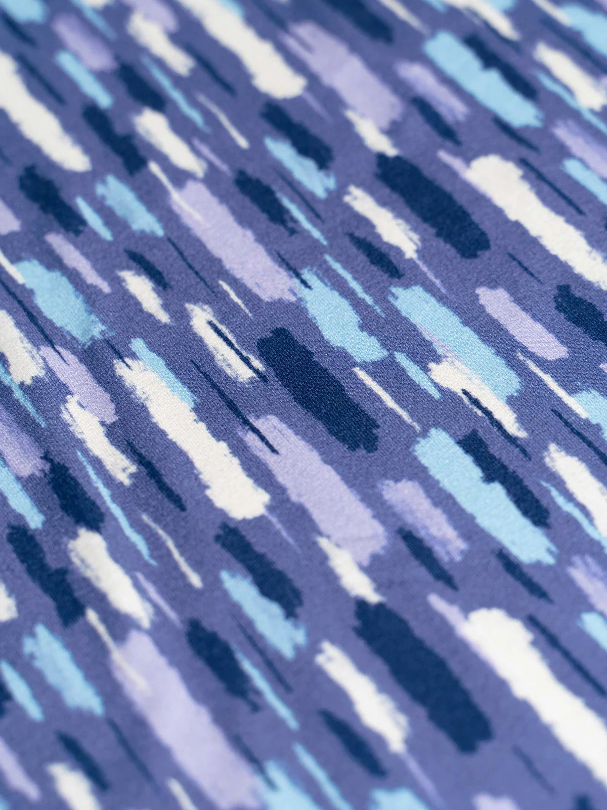 Dash Print Sleeveless V Neck Top - Image 11