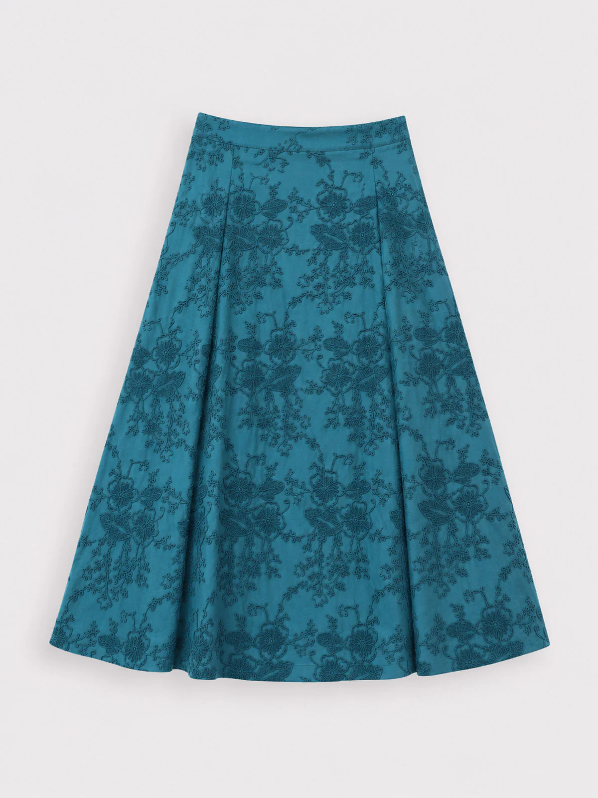 Embroidered A Line Skirt - Image 13