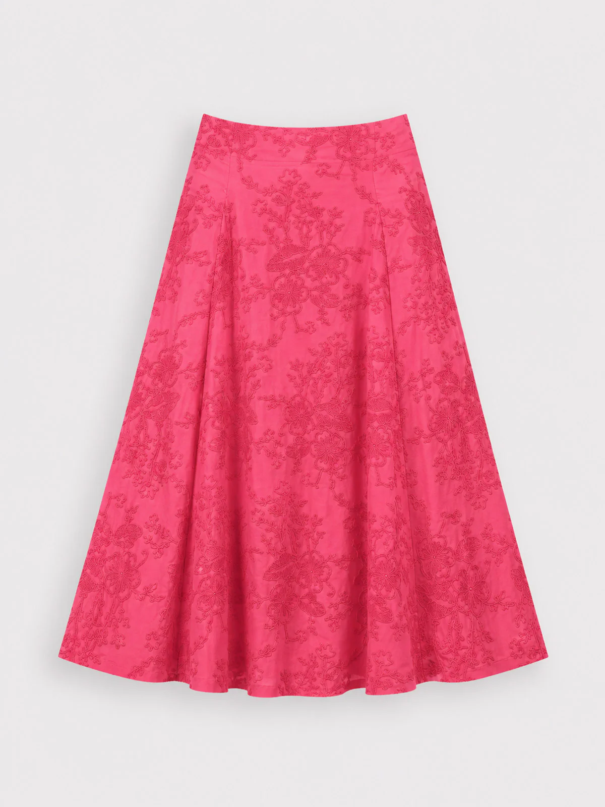 Embroidered A Line Skirt - Image 25