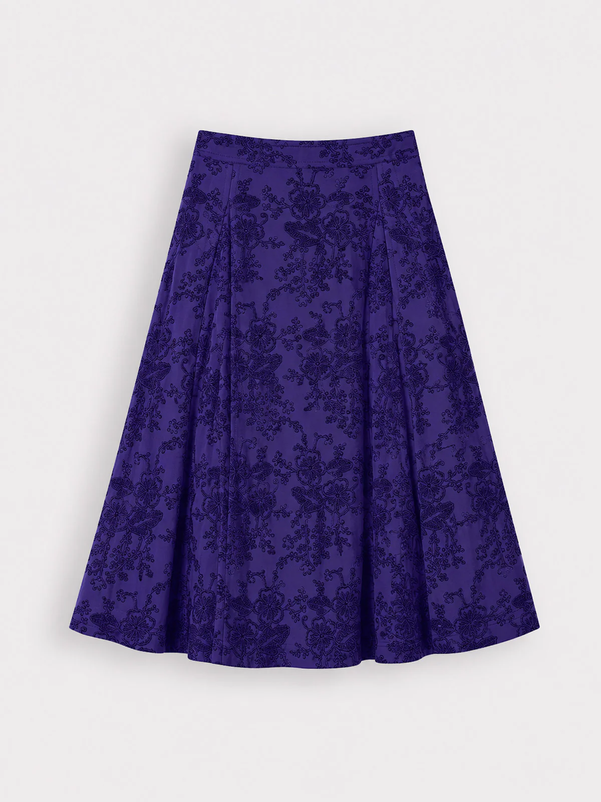 Embroidered A Line Skirt - Image 6