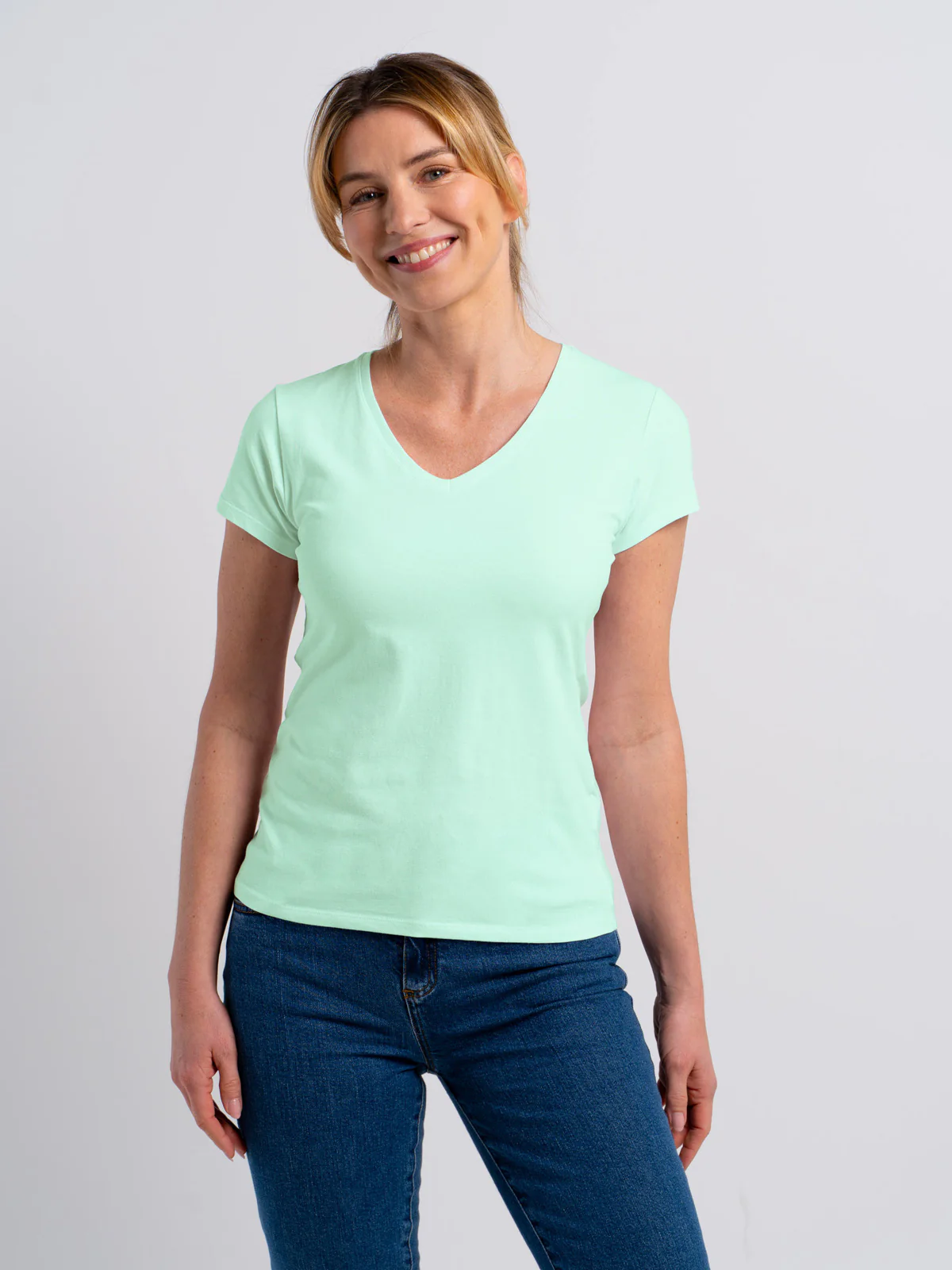 Everyday Cotton V Neck - Image 32