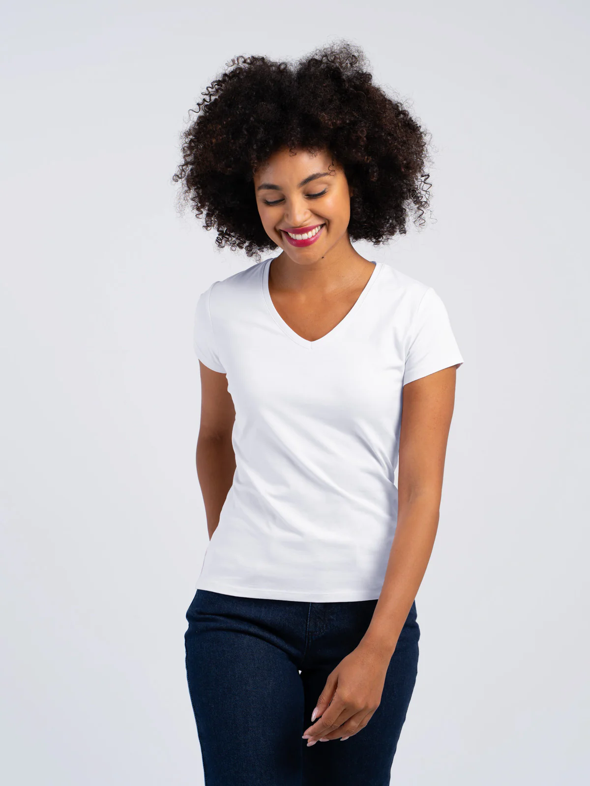 Everyday Cotton V Neck - Image 50