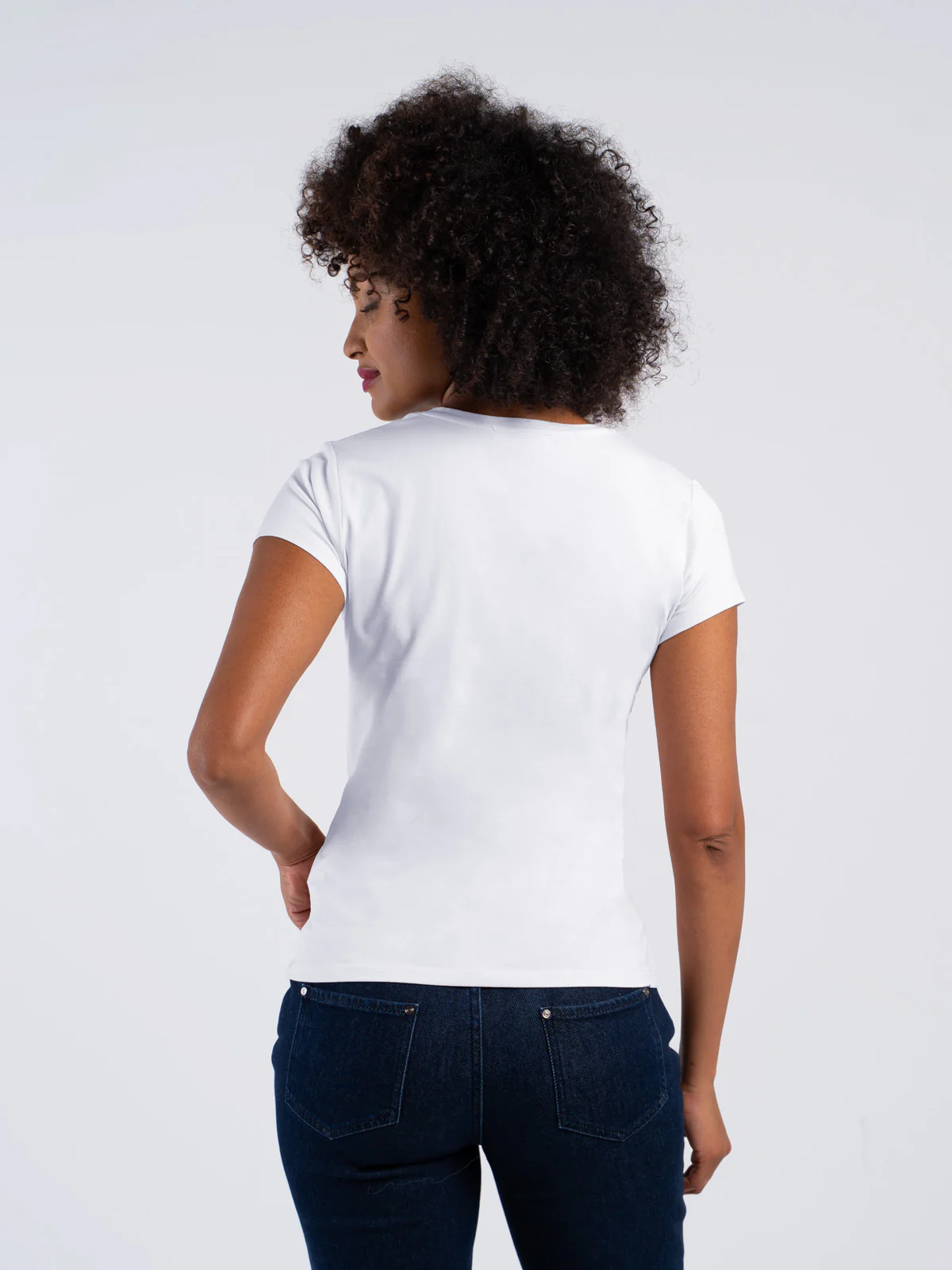 Everyday Cotton V Neck - Image 51
