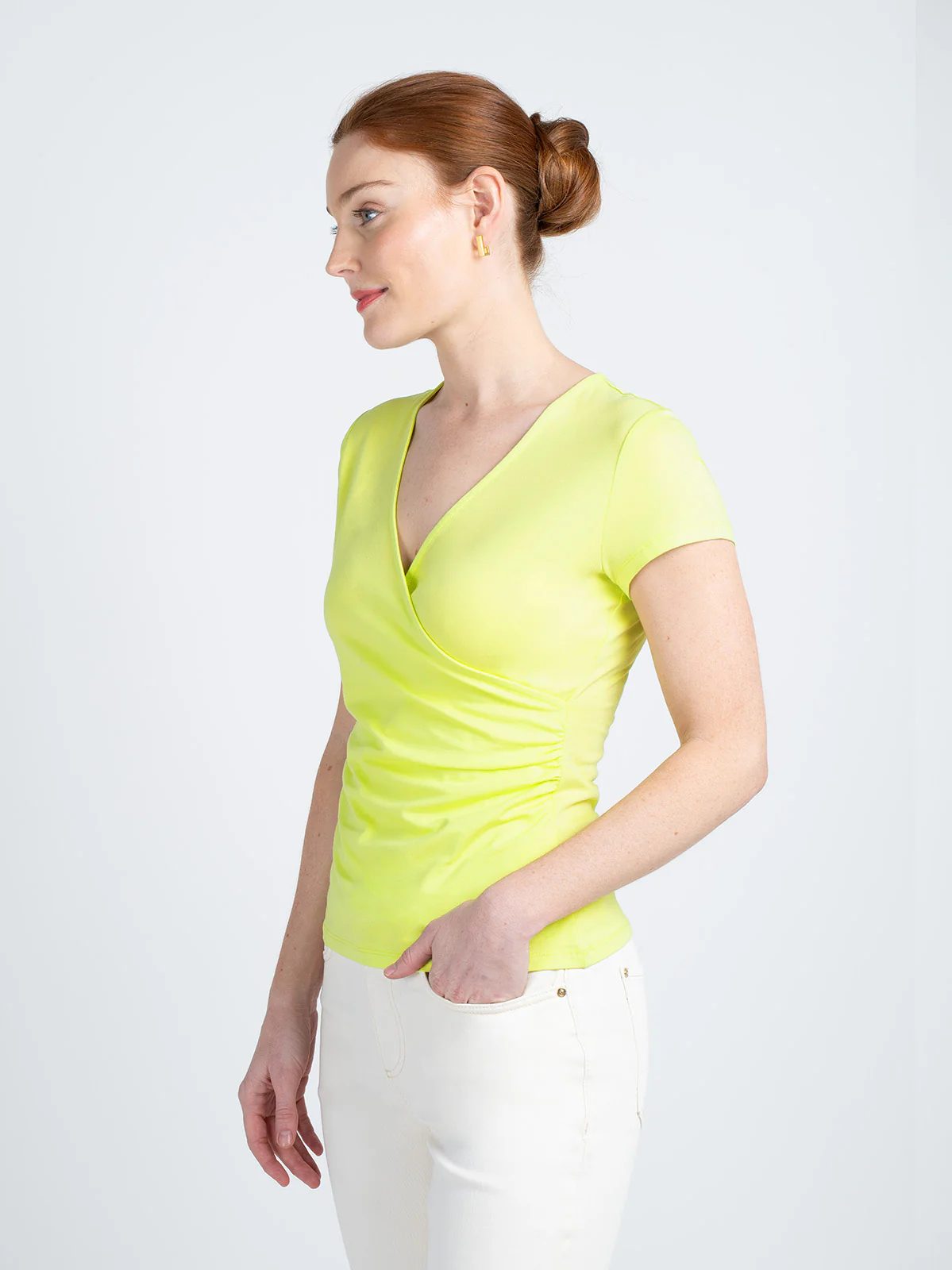 Faux Wrap Cap Sleeve - Image 39