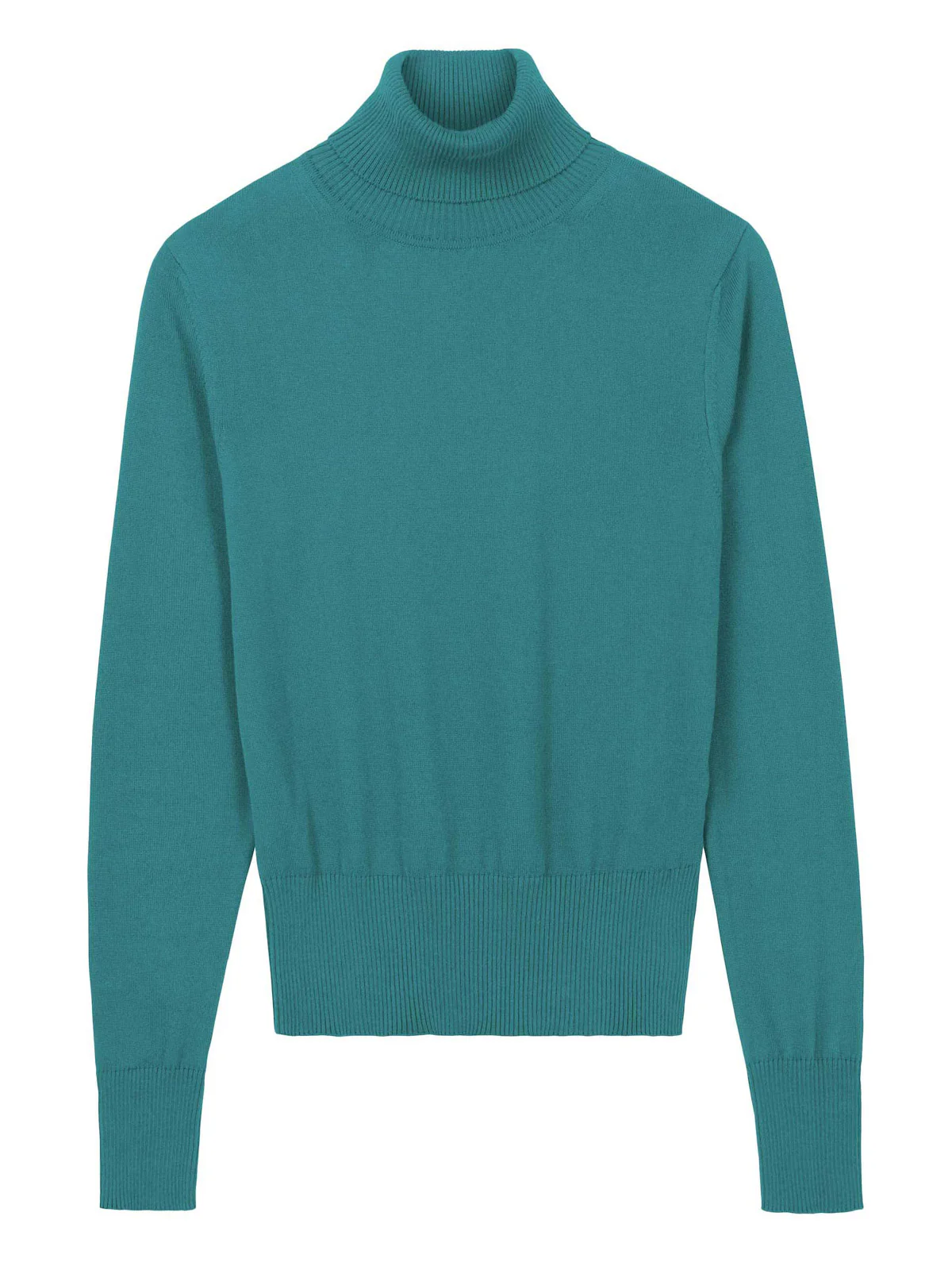 Fine Knit Organic Cotton Roll Neck - Image 5