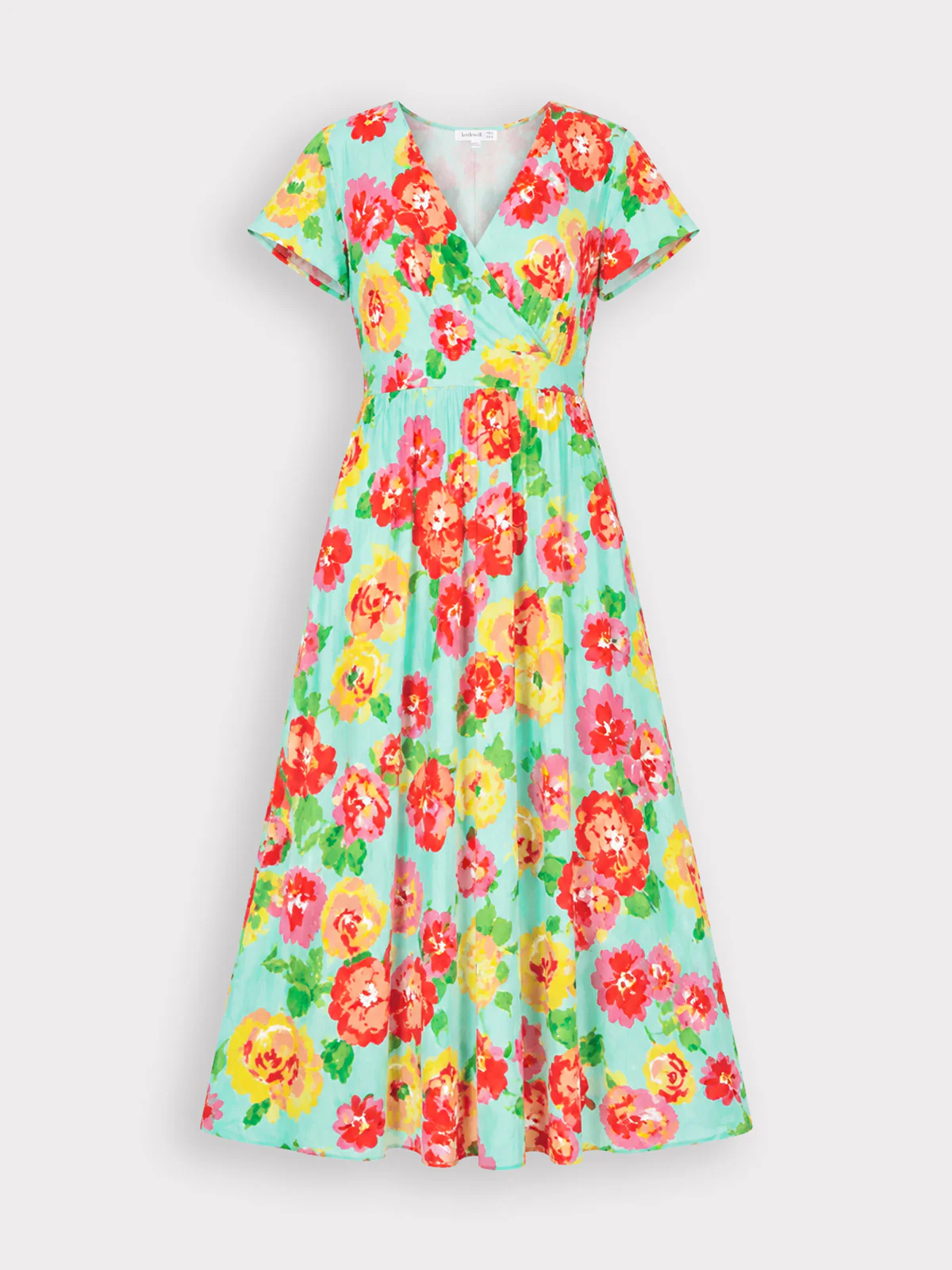 Floral Print Tie Back Dress - Image 18