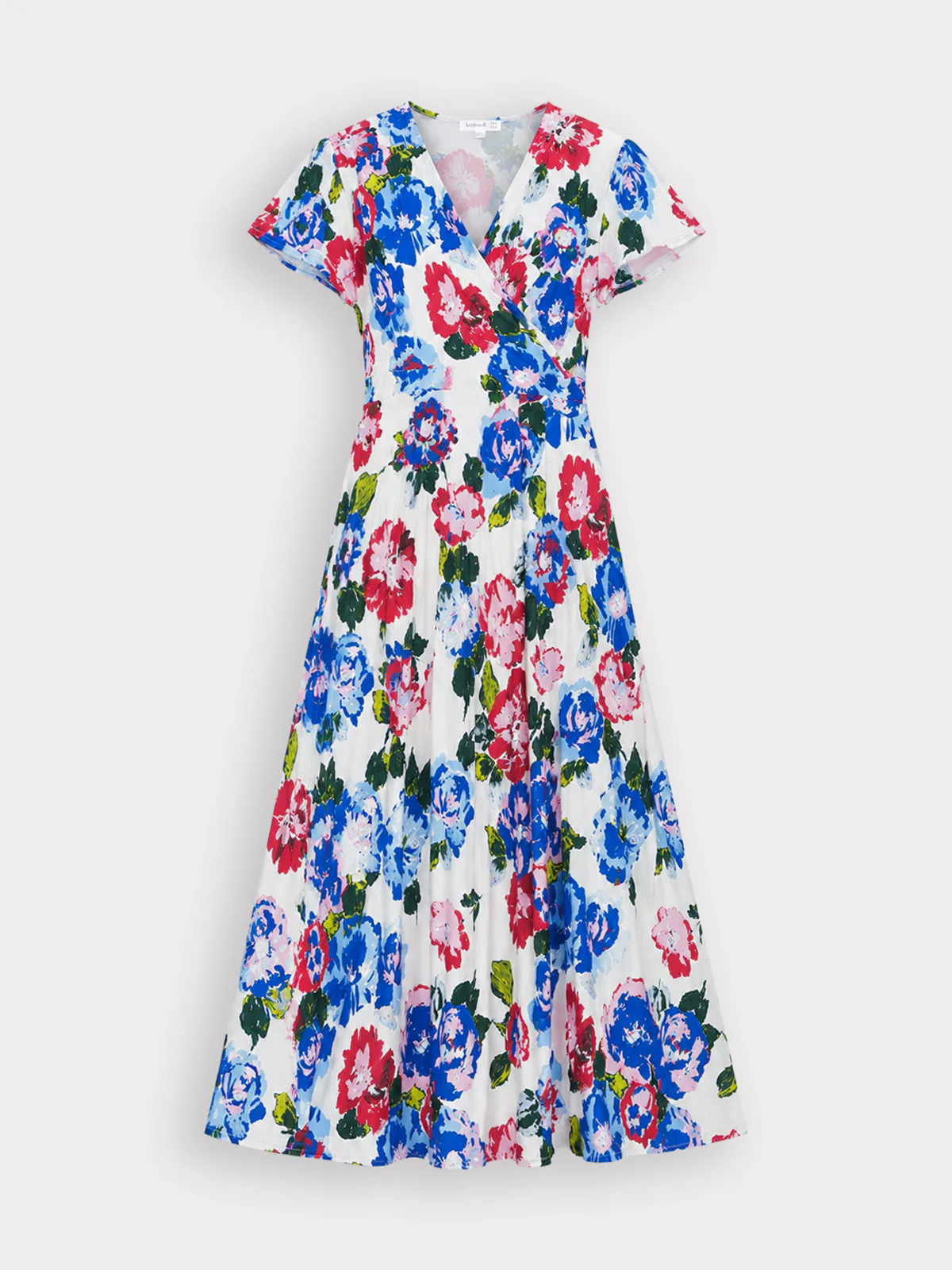Floral Print Tie Back Dress - Image 19