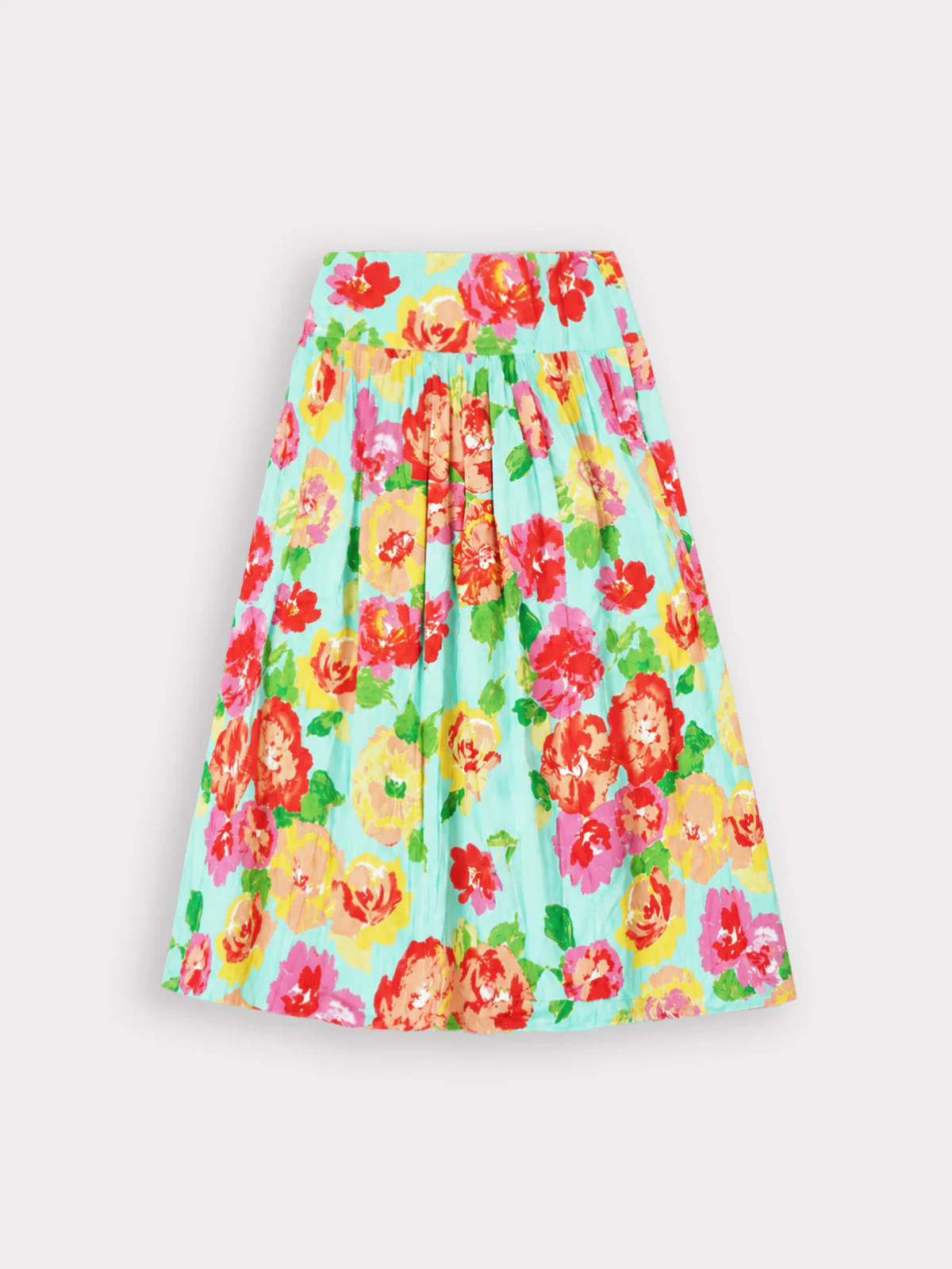 Floral Printed Skirt - Image 12