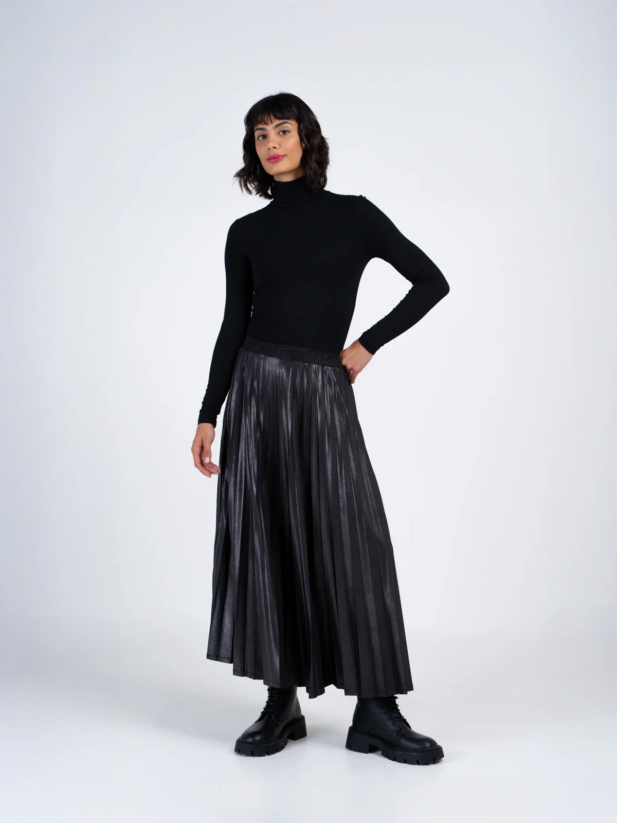 Full Pleated Skirt