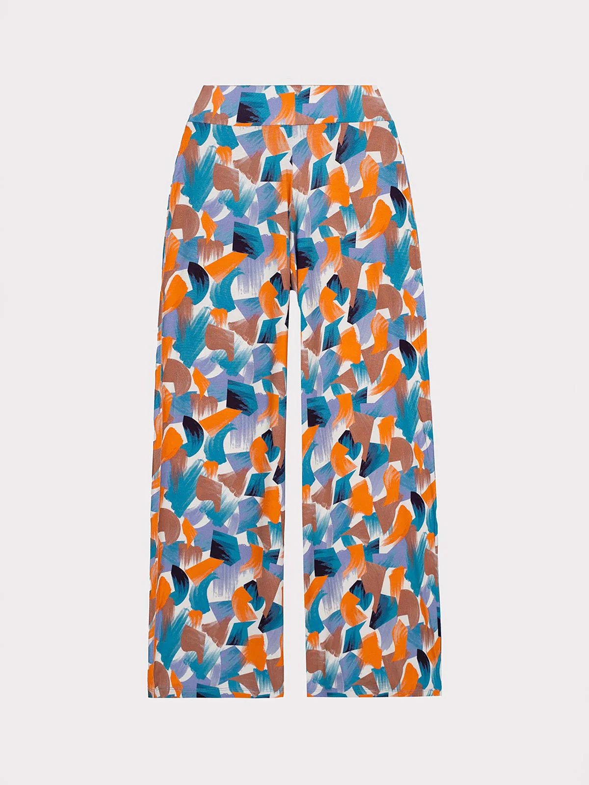 Geo Printed Palazzo Trousers - Image 5