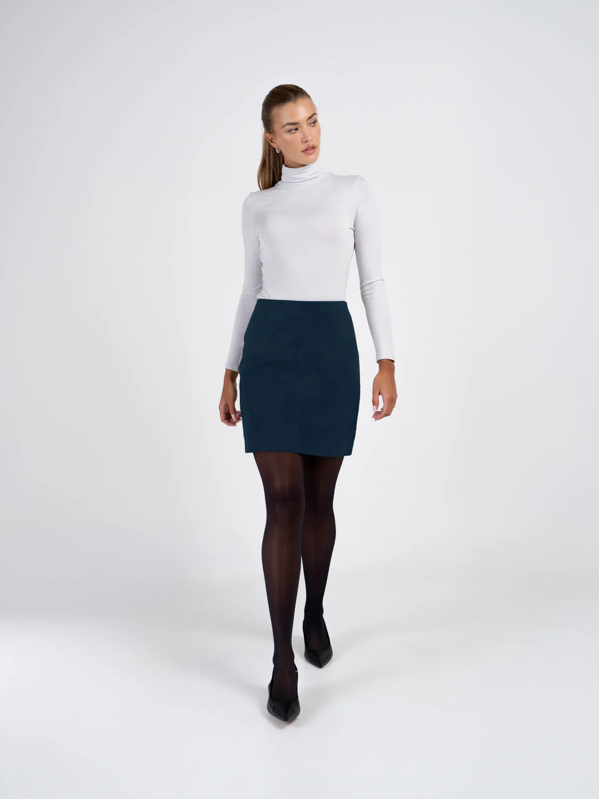 Hayden Suede Skirt - Image 9