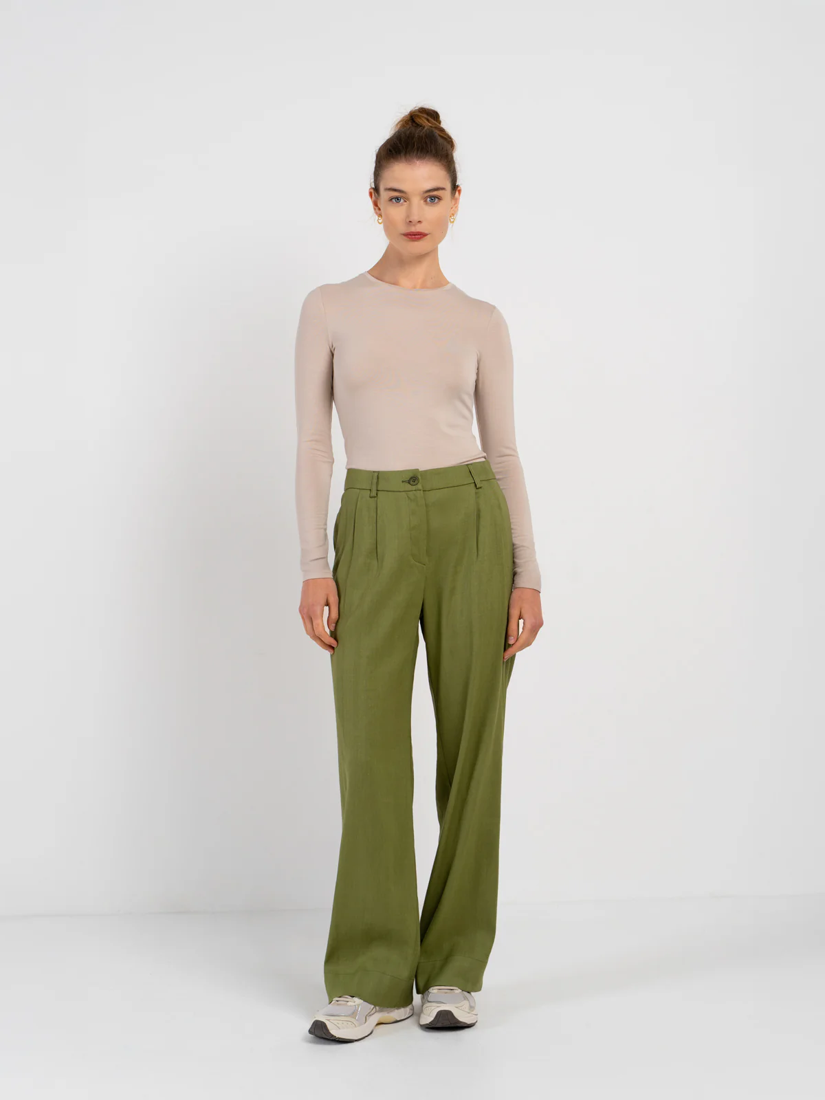 Iona Linen Trousers - Image 2