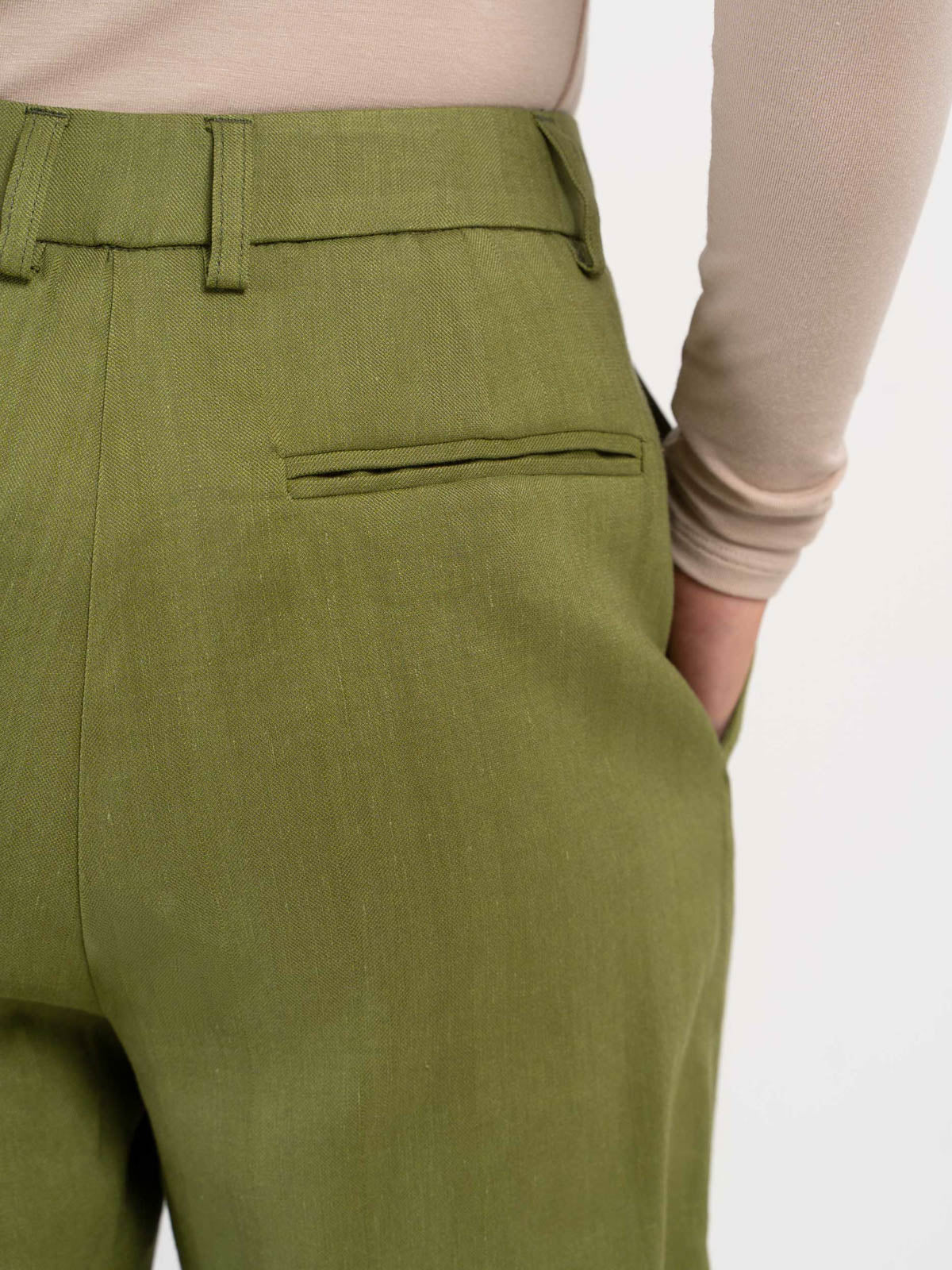 Iona Linen Trousers - Image 6
