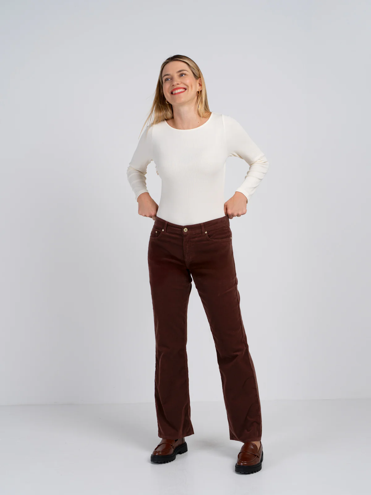 Jamie Cord Bootcut Jeans - Image 12