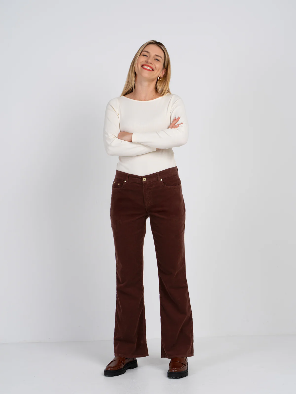 Jamie Cord Bootcut Jeans - Image 14