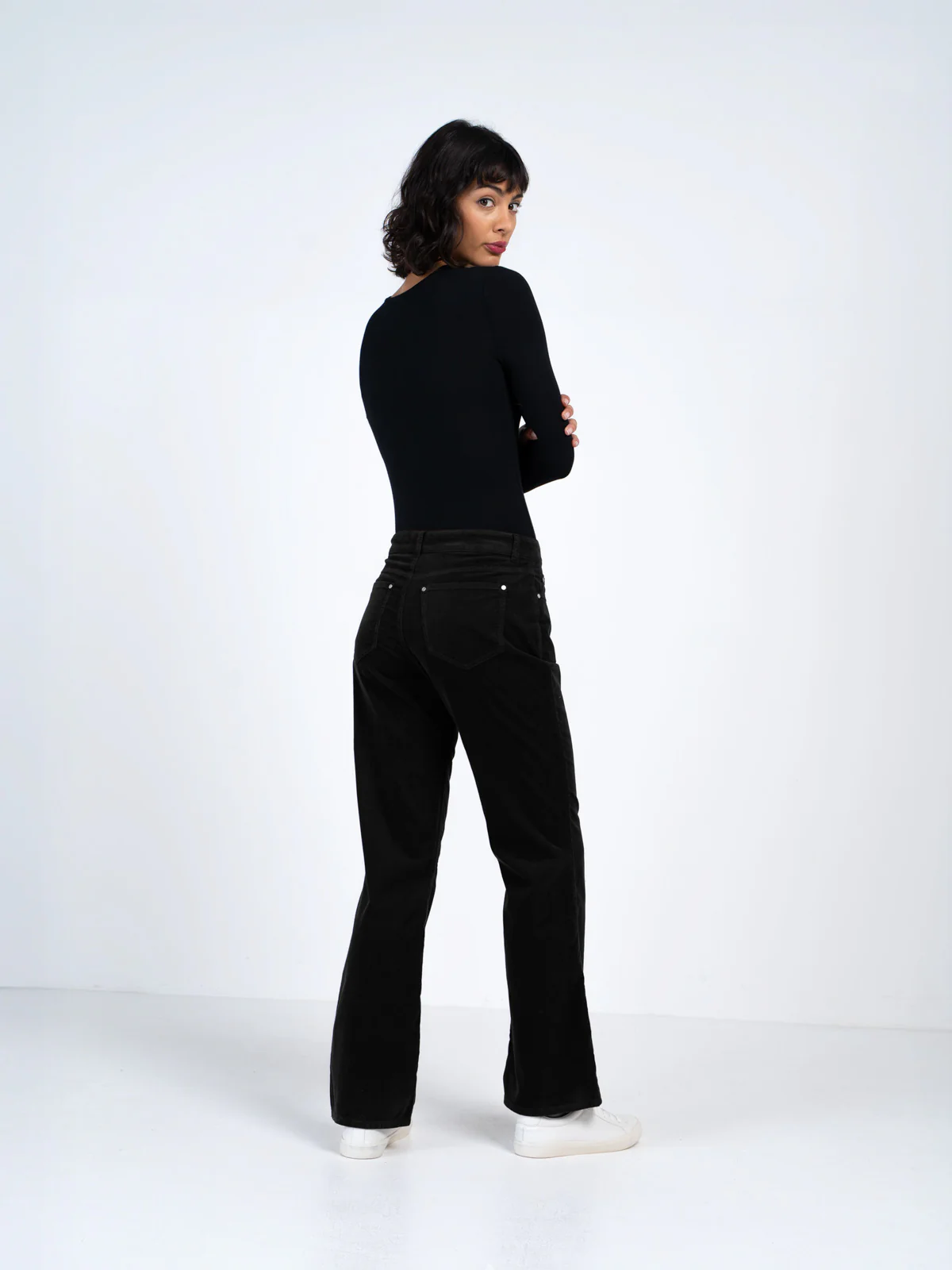 Jamie Cord Bootcut Jeans - Image 2