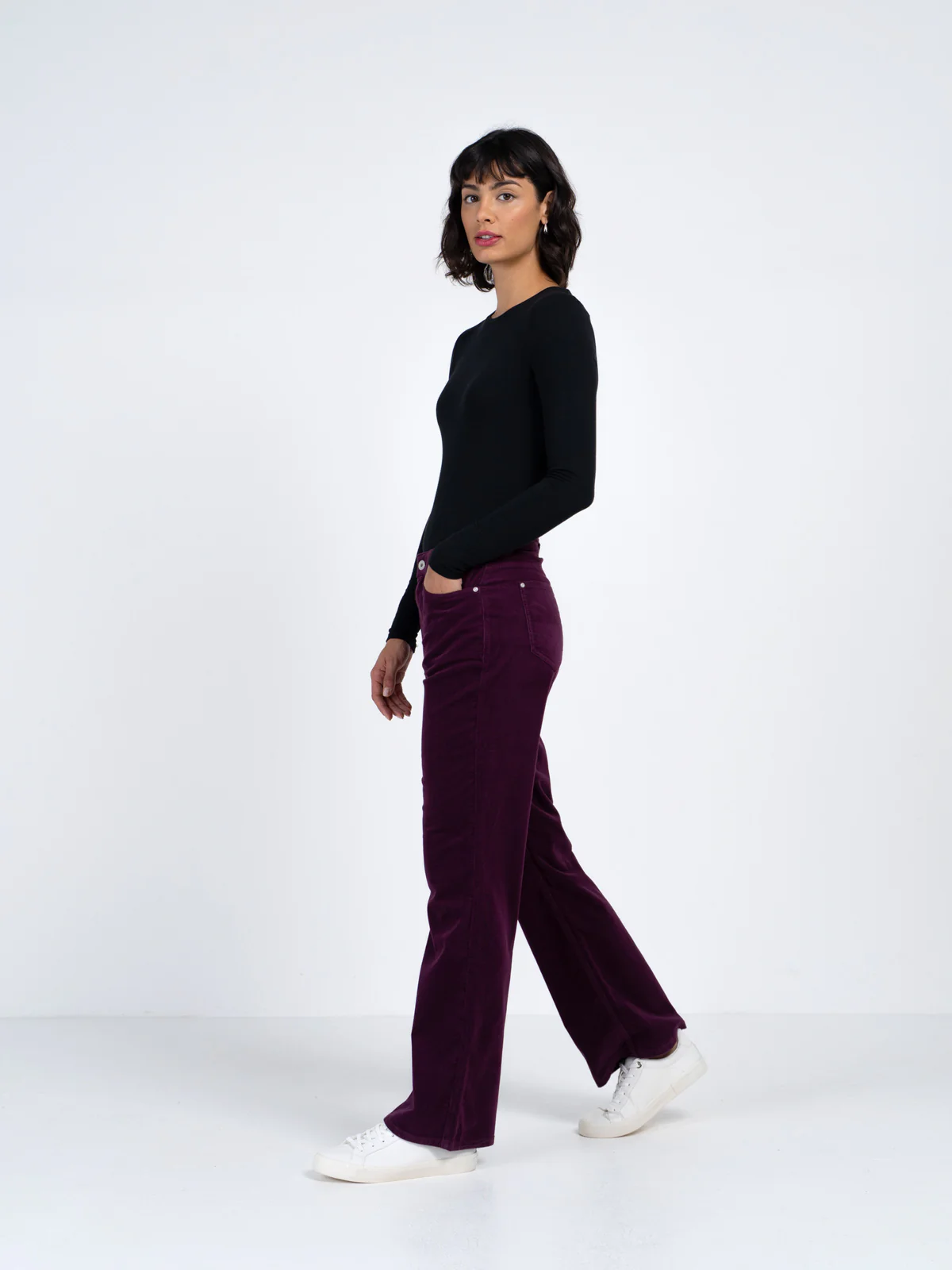 Jamie Cord Bootcut Jeans - Image 7
