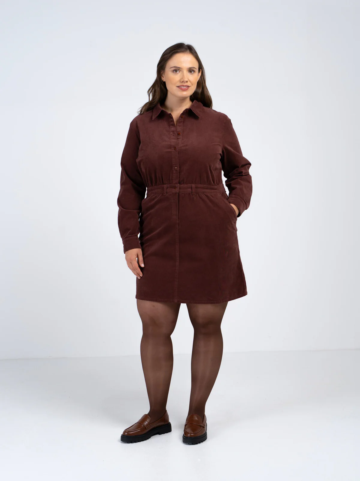 Jamie Cord Dress - Image 8