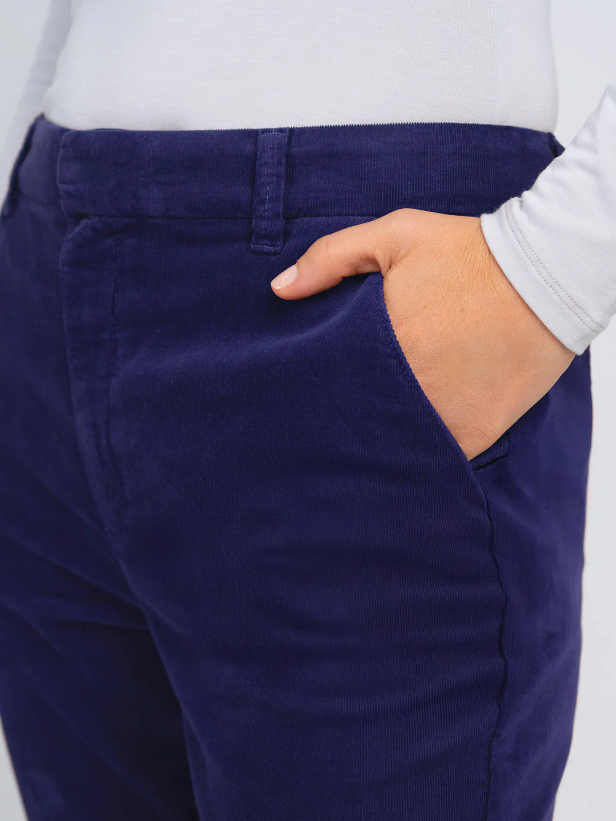 Jamie Cord Straight Trousers - Image 21