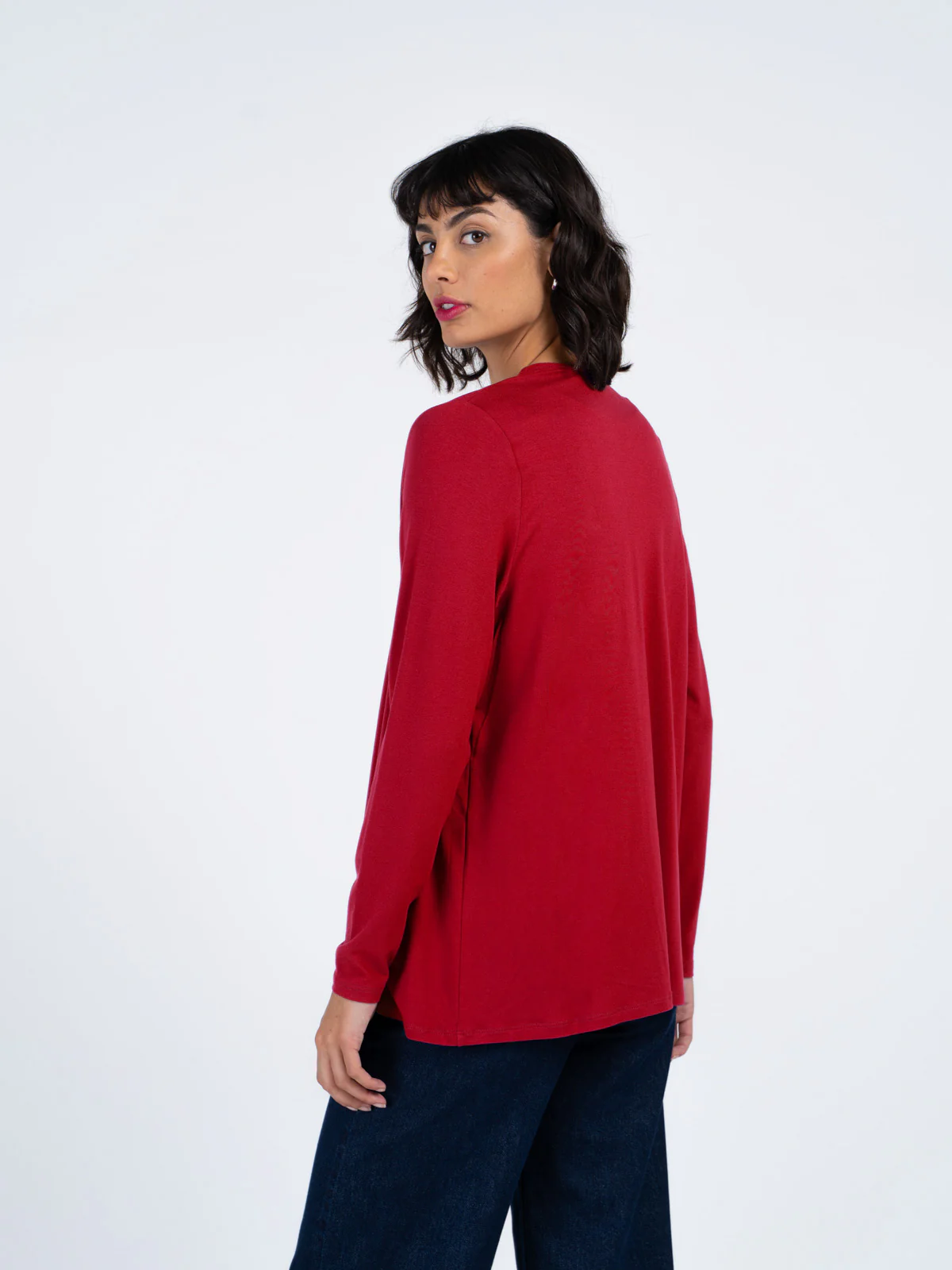 Jersey Edge to Edge Cardigan - Image 13