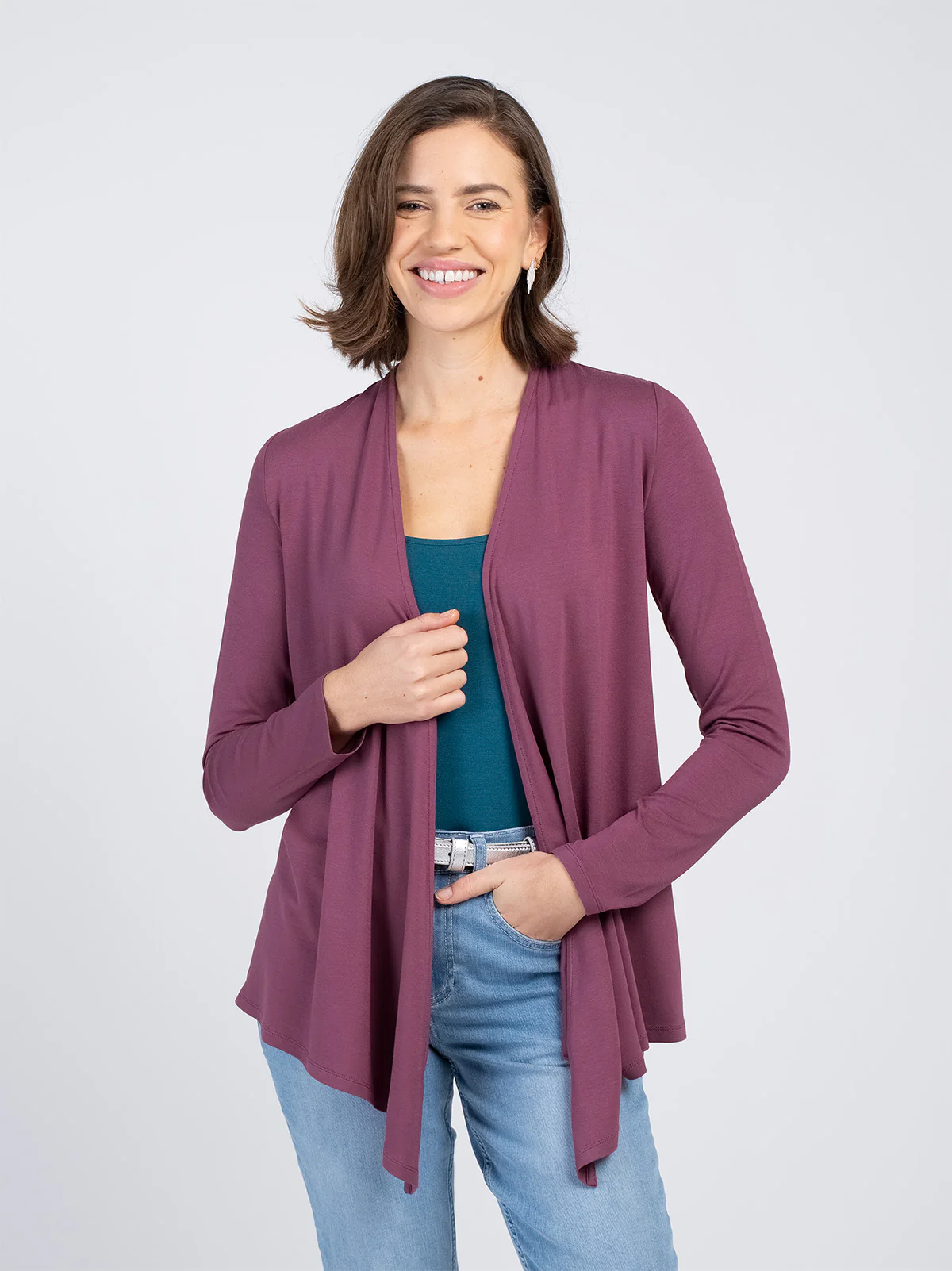 Jersey Edge to Edge Cardigan - Image 32