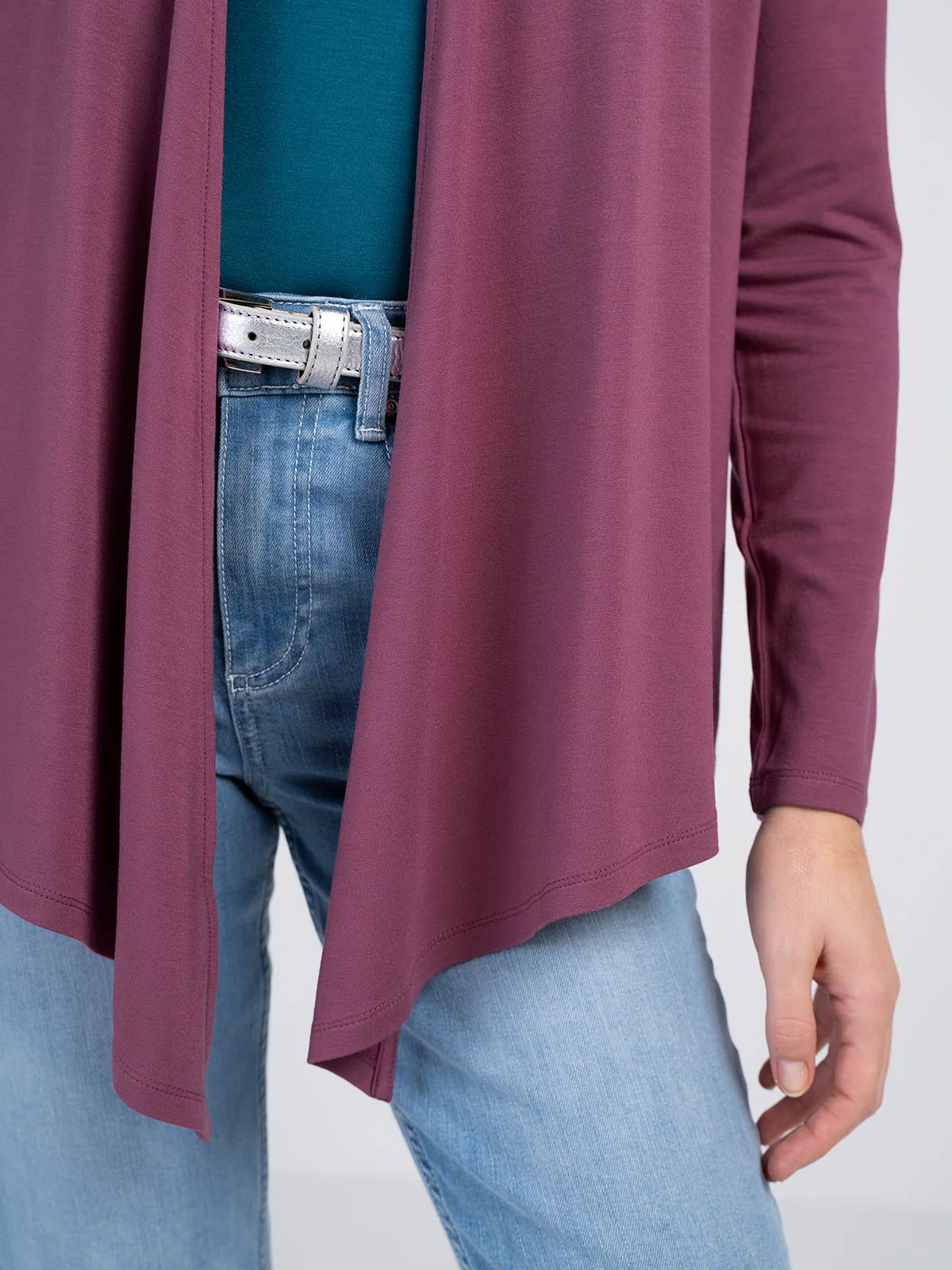 Jersey Edge to Edge Cardigan - Image 34