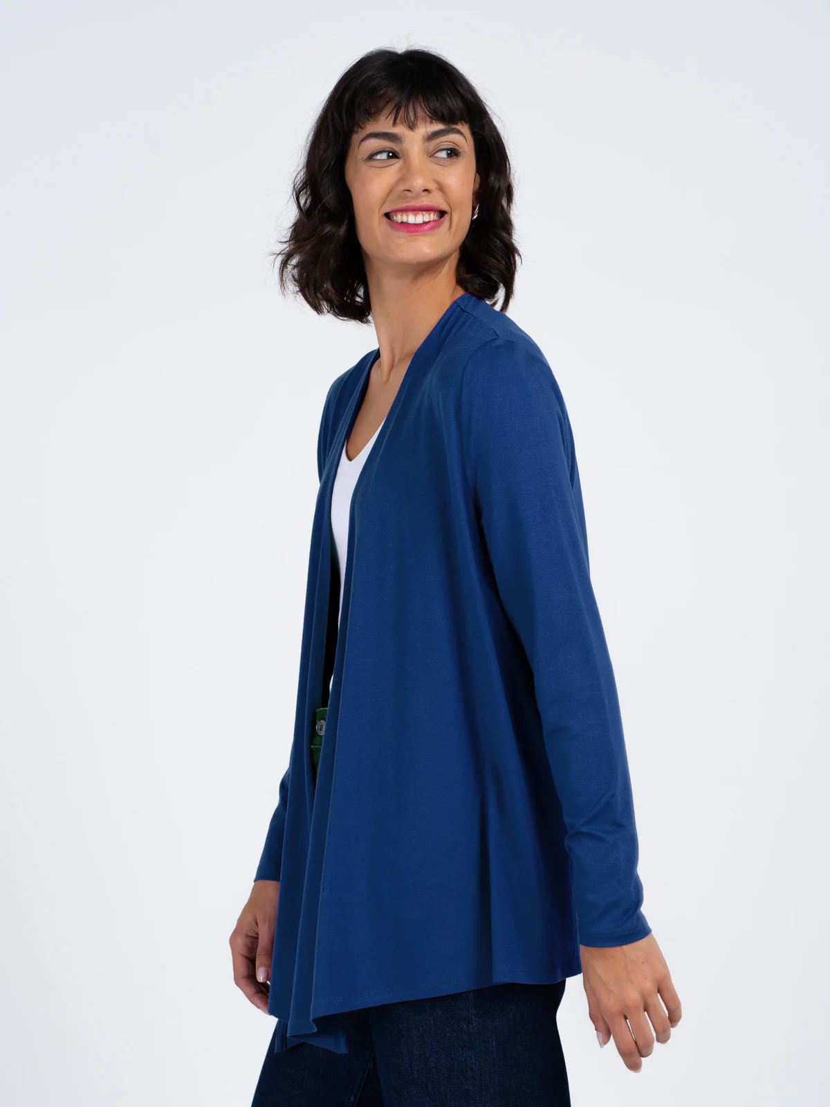 Jersey Edge to Edge Cardigan - Image 7