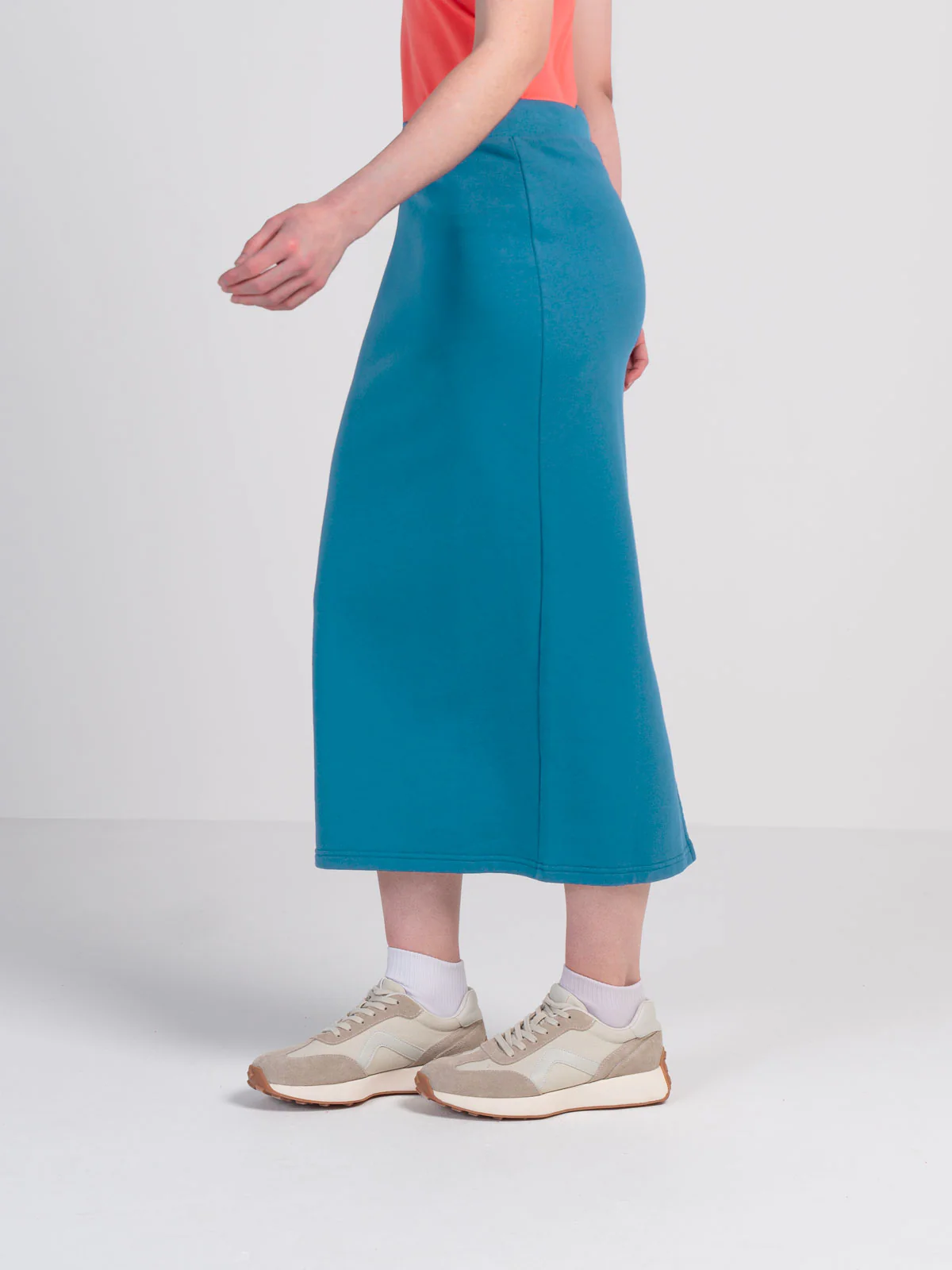 Jersey Midi Skirt - Image 11