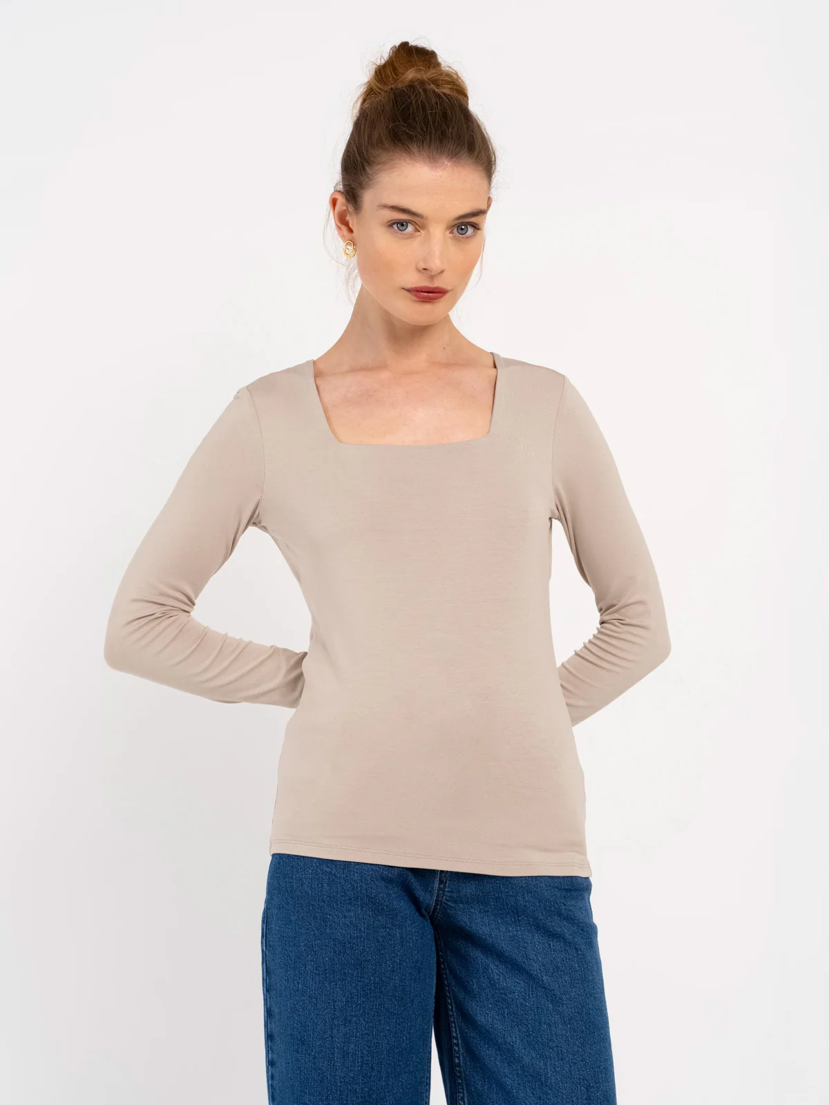 Jodi Square Neck Long Sleeve - Image 33