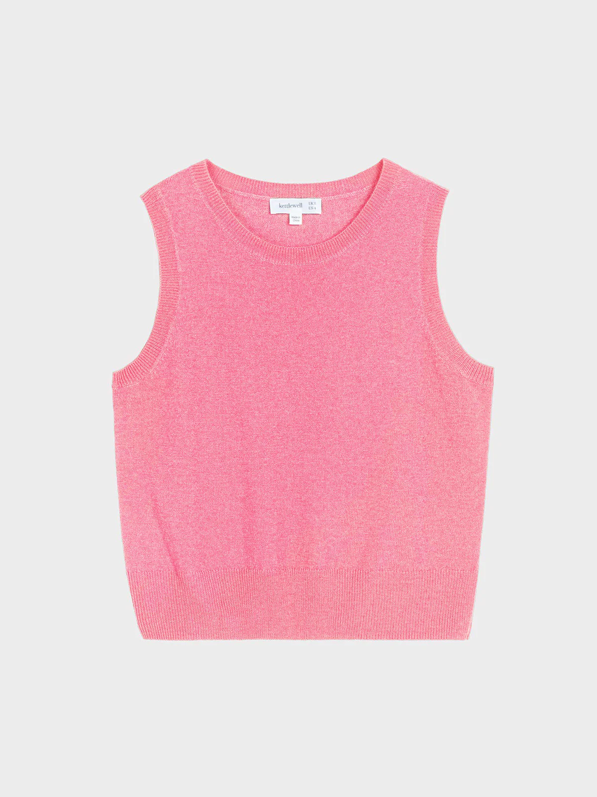 Knitted Merino Tank Top - Image 13