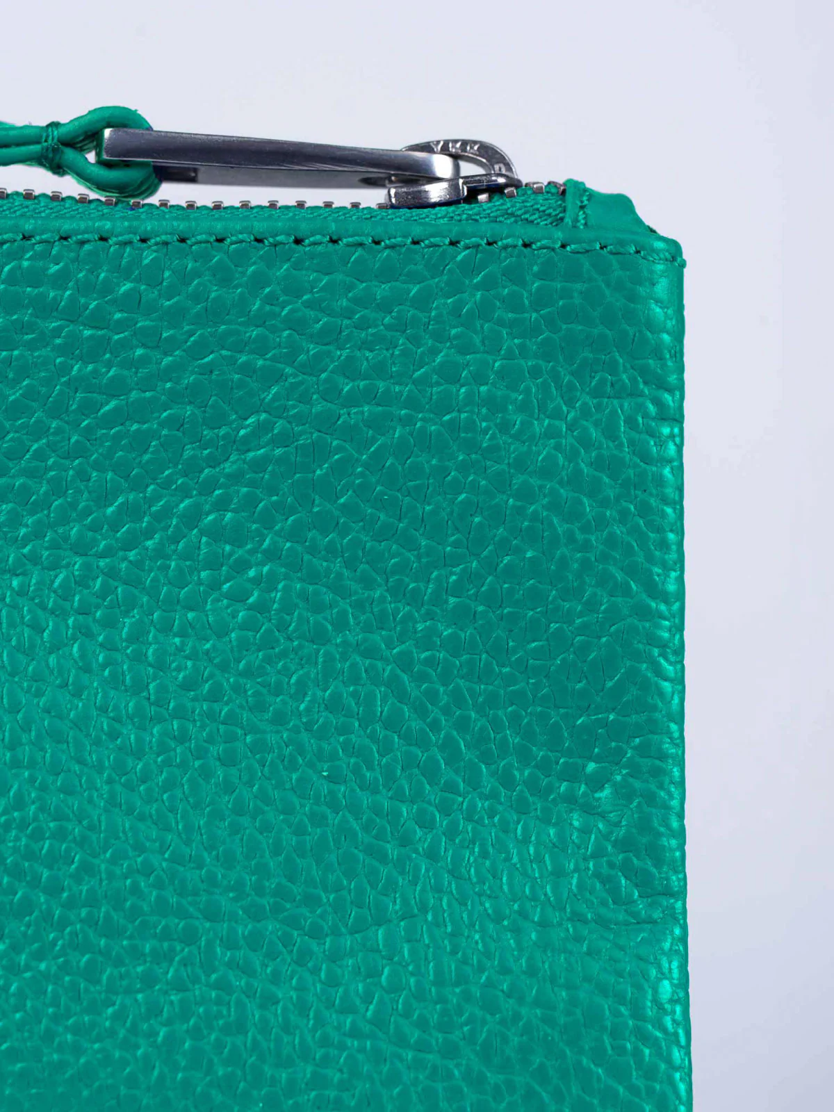 Leather Zip Top Large Pouch - Image 6