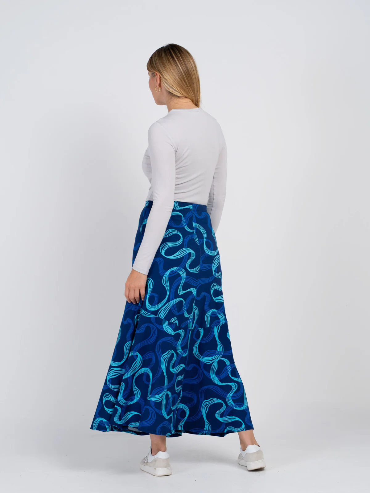 Lena Print Maxi Skirt - Image 2