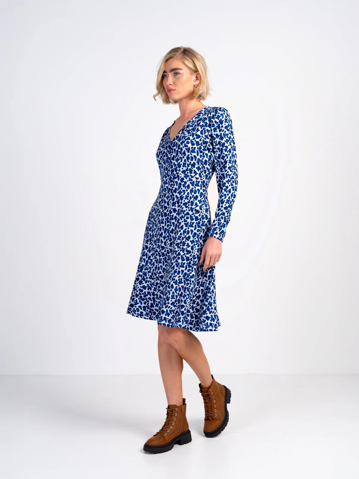 Leopard Print Dress - Image 11