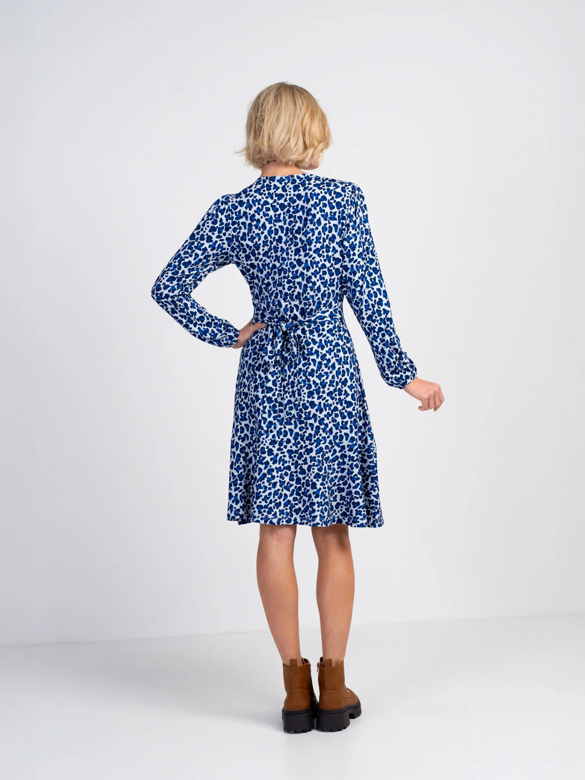 Leopard Print Dress - Image 12