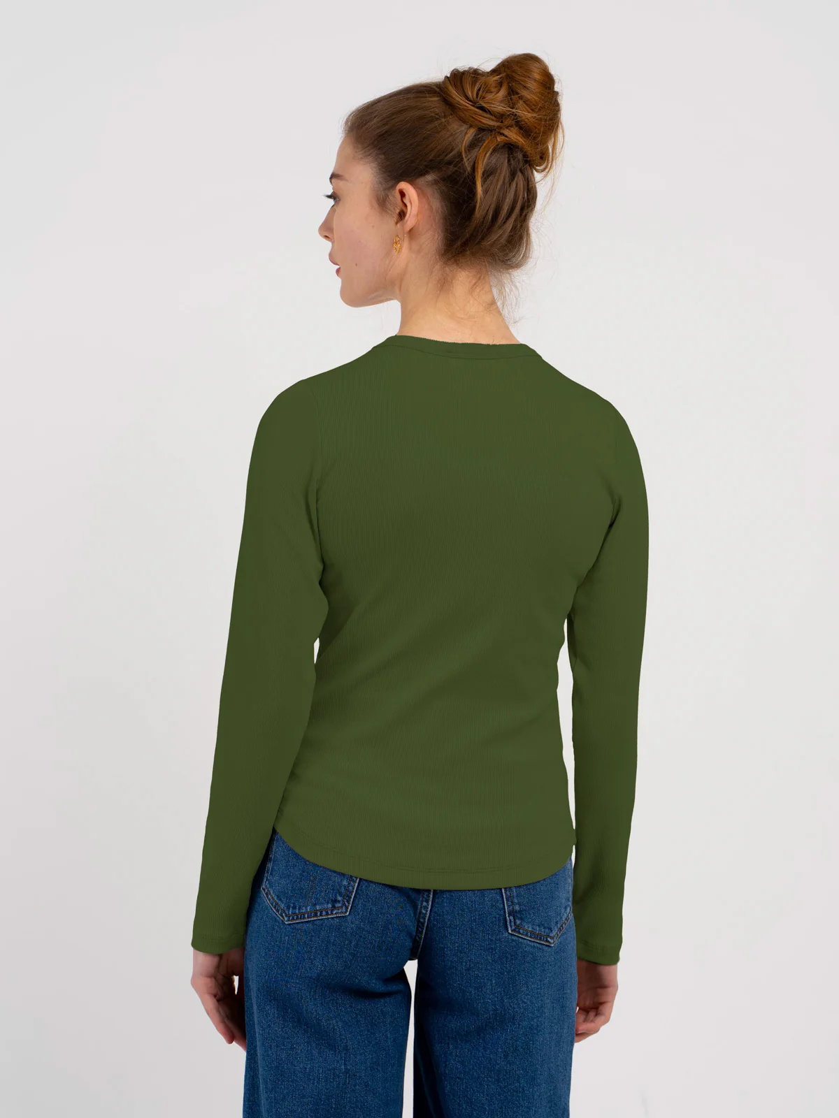 Long Sleeve Cotton Rib Crew - Image 22